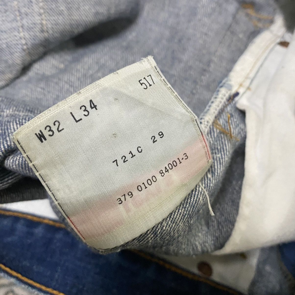 Levi's Vintage Levis 517 Flare Jeans 32x29 Hedi Slimane Size US 32 / EU 48 - 18 Thumbnail