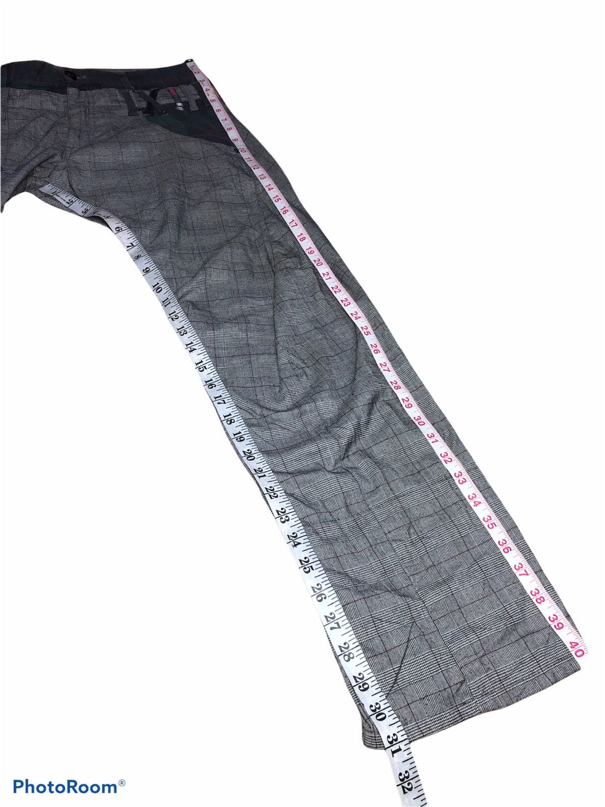 Japanese Brand DOUBLE WAIS UP START PLAID PANTS Size US 32 / EU 48 - 8 Thumbnail