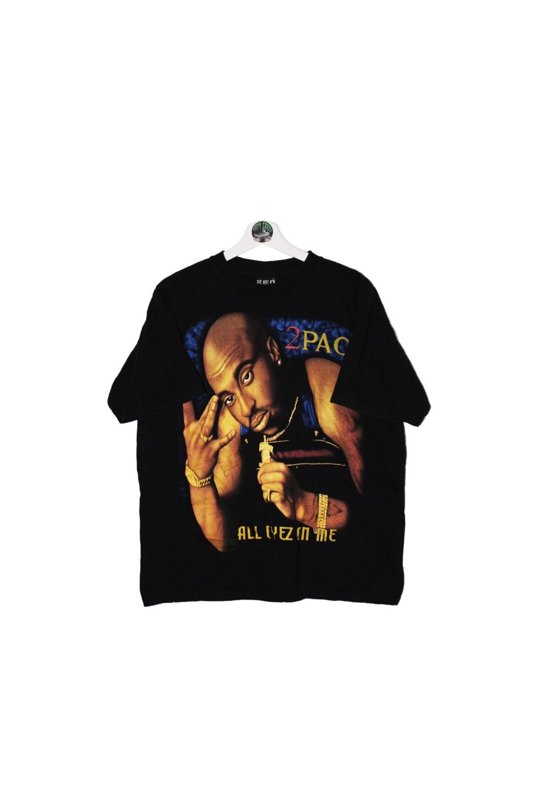 Band Tees Rap Tees Vintage 2PAC All eyez on me Big Face t shirt Tupac Shakur Rap tee Grailed