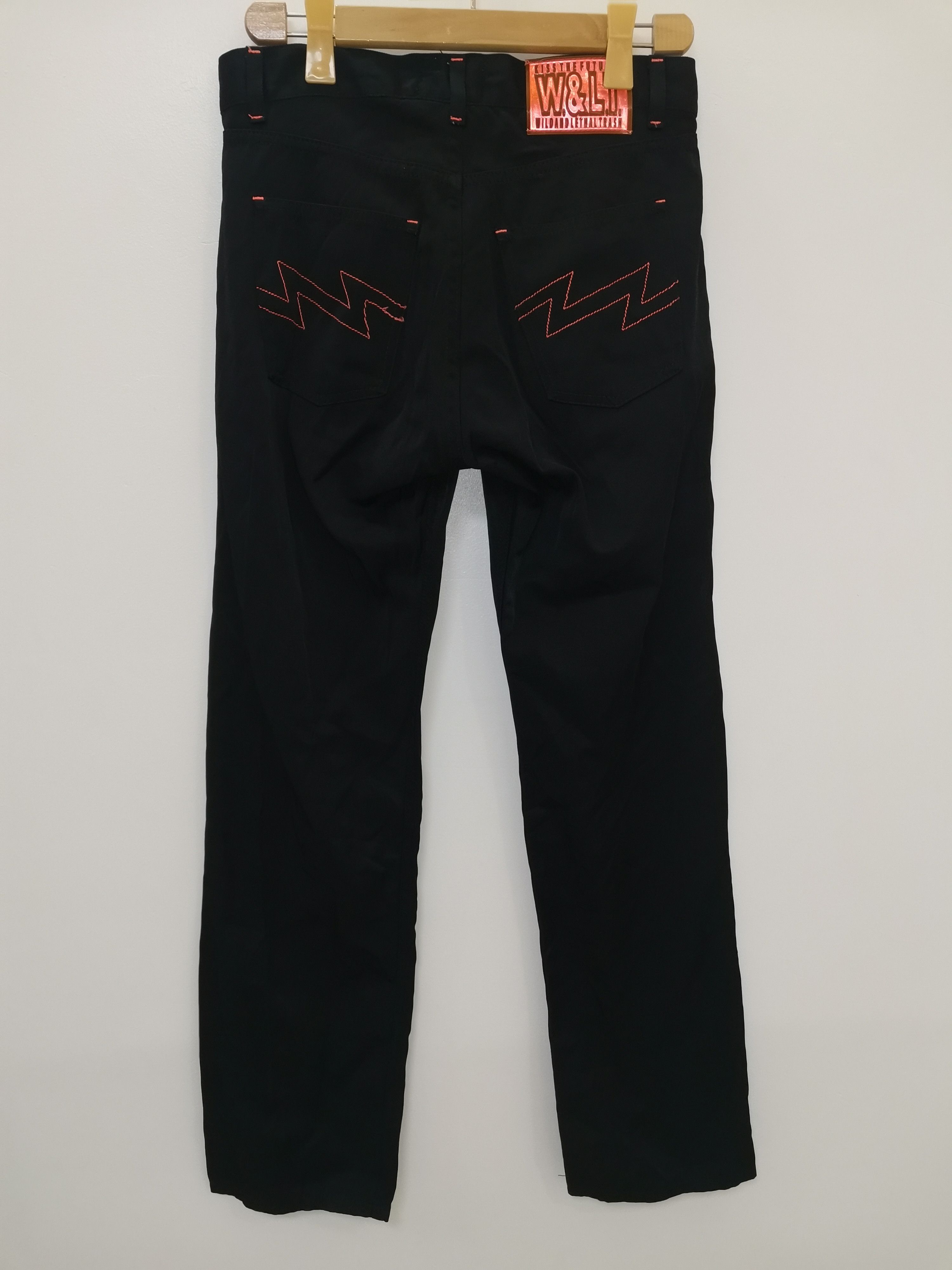W&LT W & Lt Walter Van Beirendonck Nylon Blend Pants Size US 30 / EU 46 - 1 Thumbnail