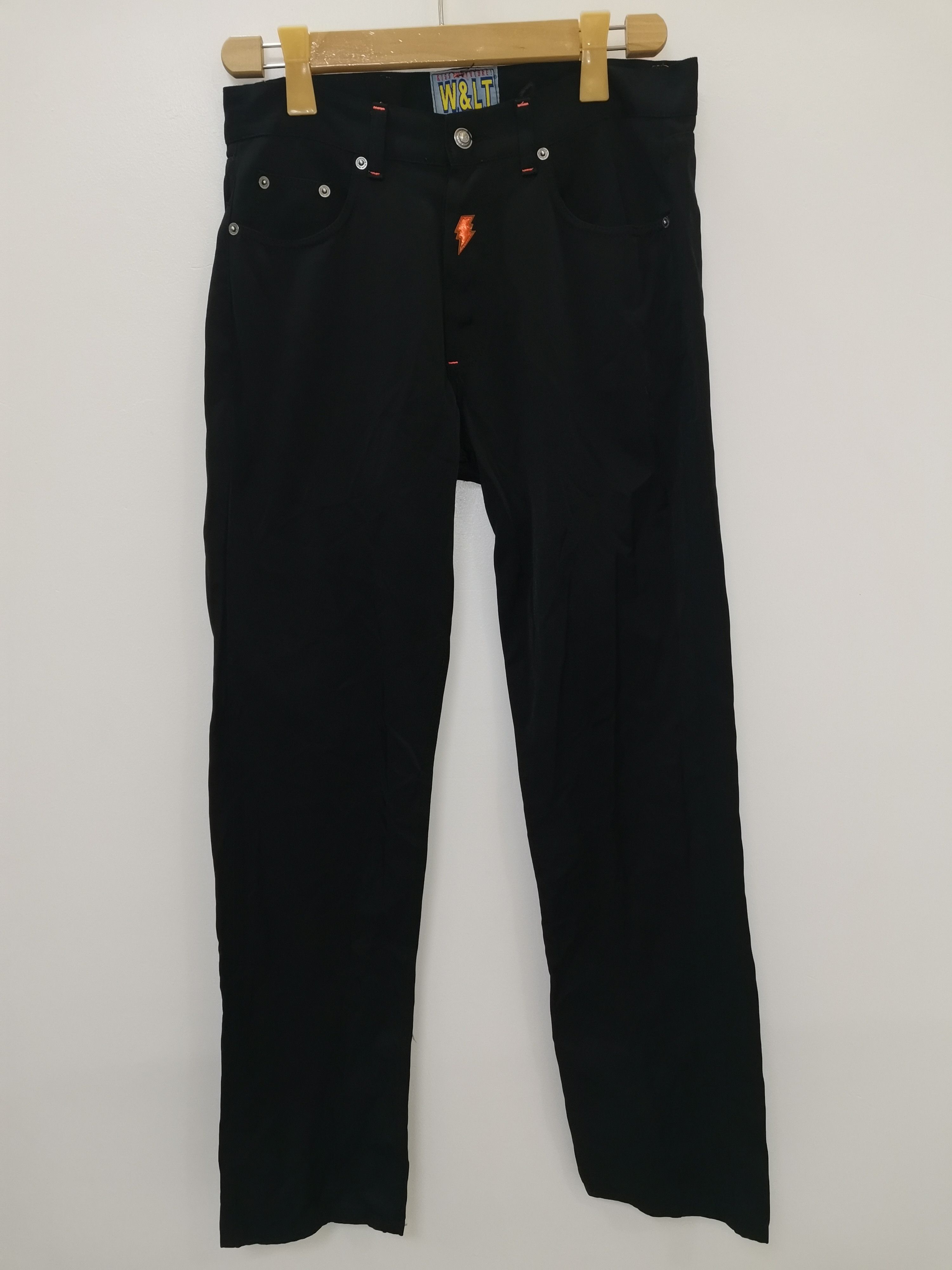 W&LT W & Lt Walter Van Beirendonck Nylon Blend Pants Size US 30 / EU 46 - 2 Thumbnail
