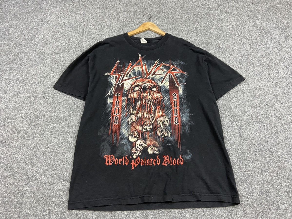 Slayer Vintage Slayer 2009 tour Size US XL / EU 56 / 4 - 2 Thumbnail