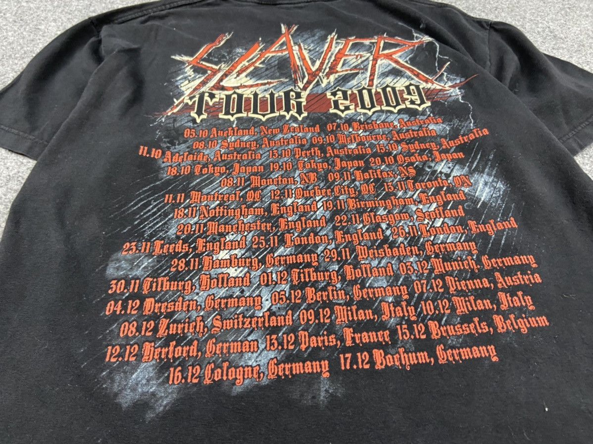 Slayer Vintage Slayer 2009 tour Size US XL / EU 56 / 4 - 17 Thumbnail