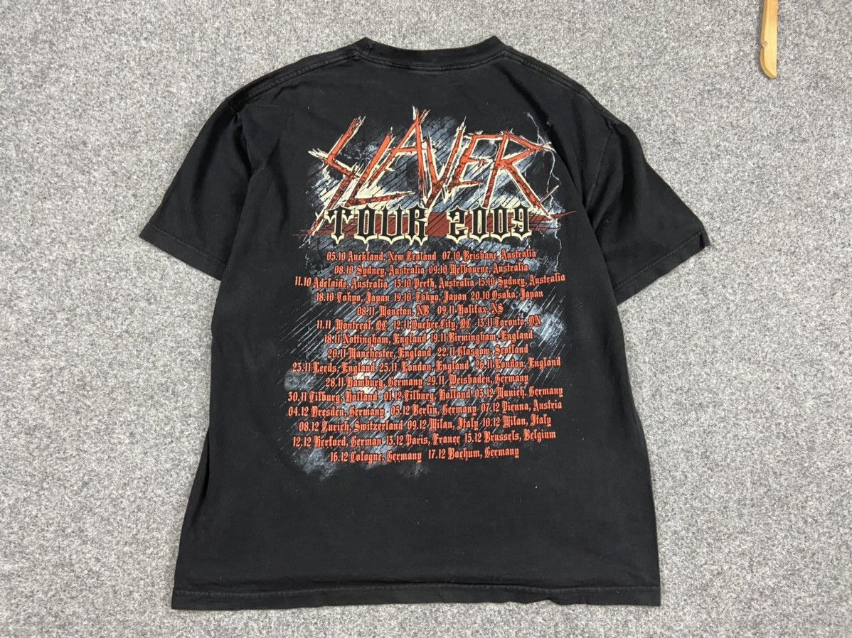 Slayer Vintage Slayer 2009 tour Size US XL / EU 56 / 4 - 15 Thumbnail