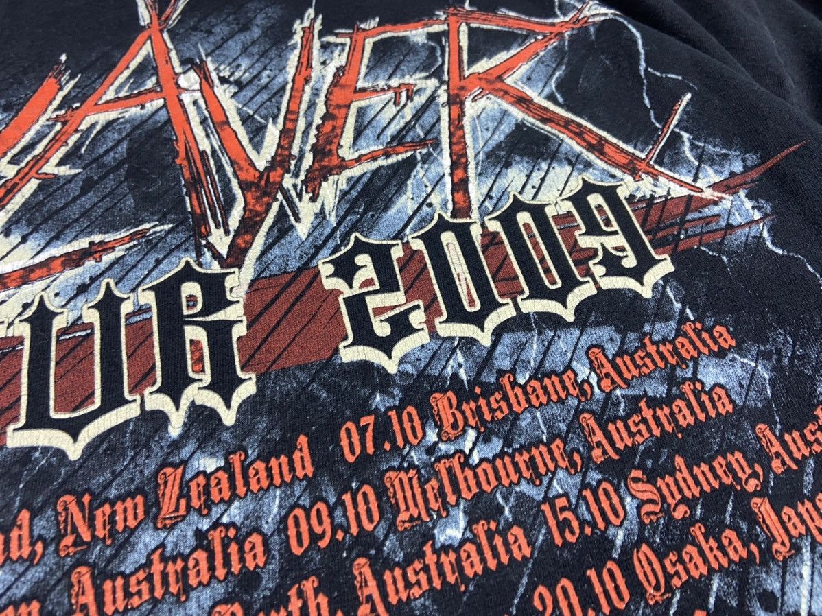 Slayer Vintage Slayer 2009 tour Size US XL / EU 56 / 4 - 18 Thumbnail