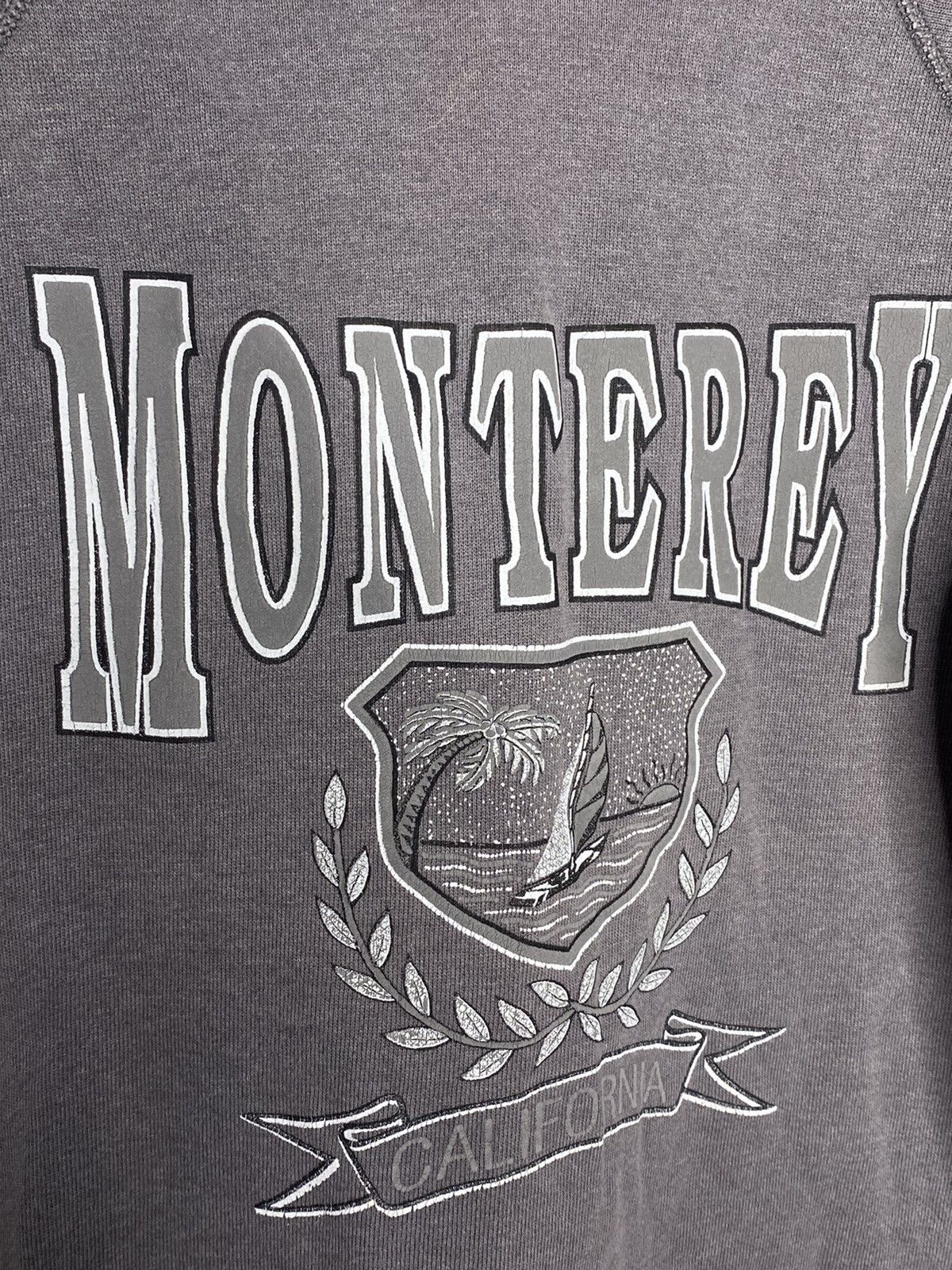 Hanes × Vintage Monterey California vintage sweatshirt Size US L / EU 52-54 / 3 - 2 Thumbnail