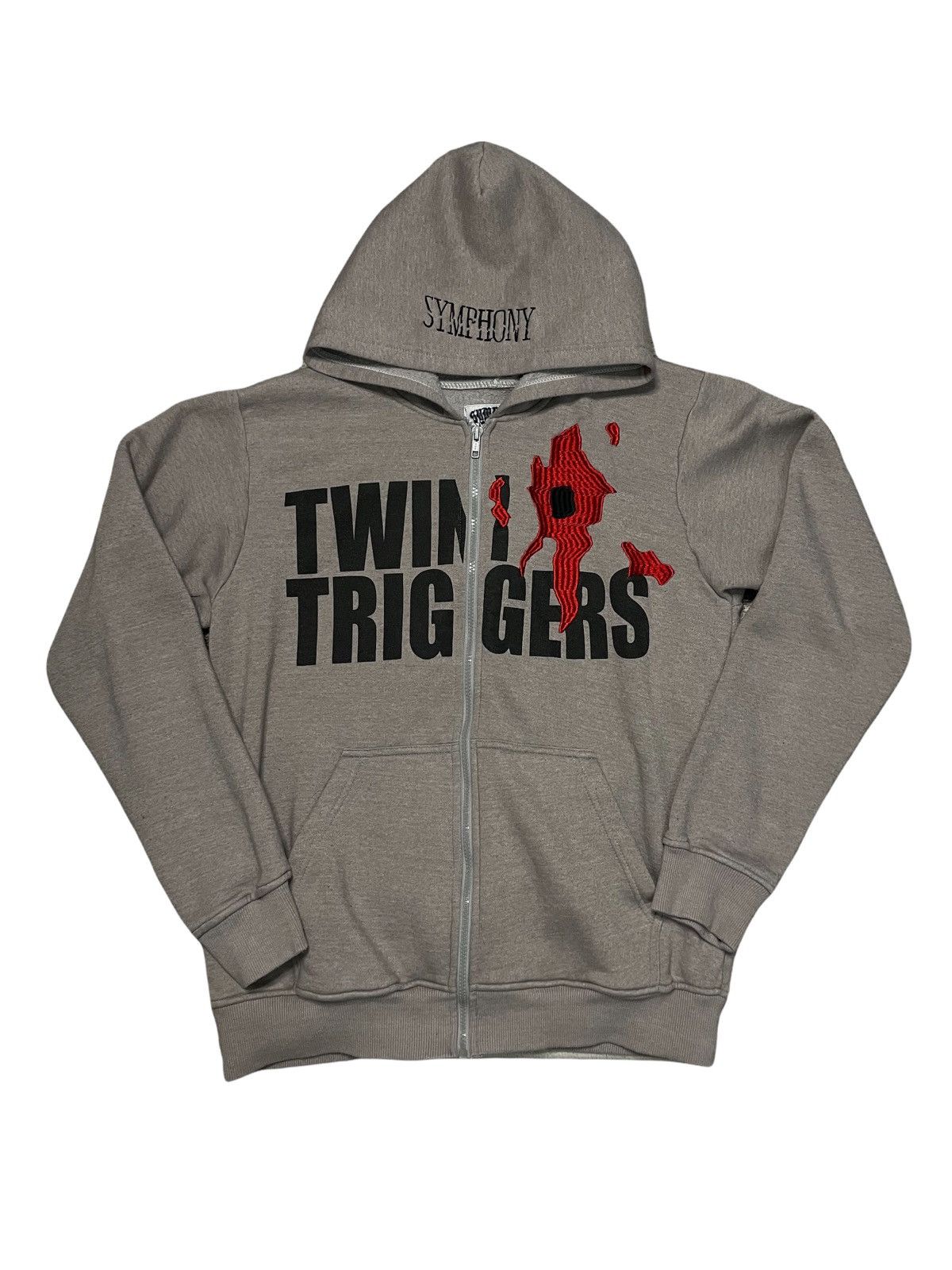 Japanese Brand Sample Twin Triggers Gunshot Zip Up Size US L / EU 52-54 / 3 - 1 Thumbnail