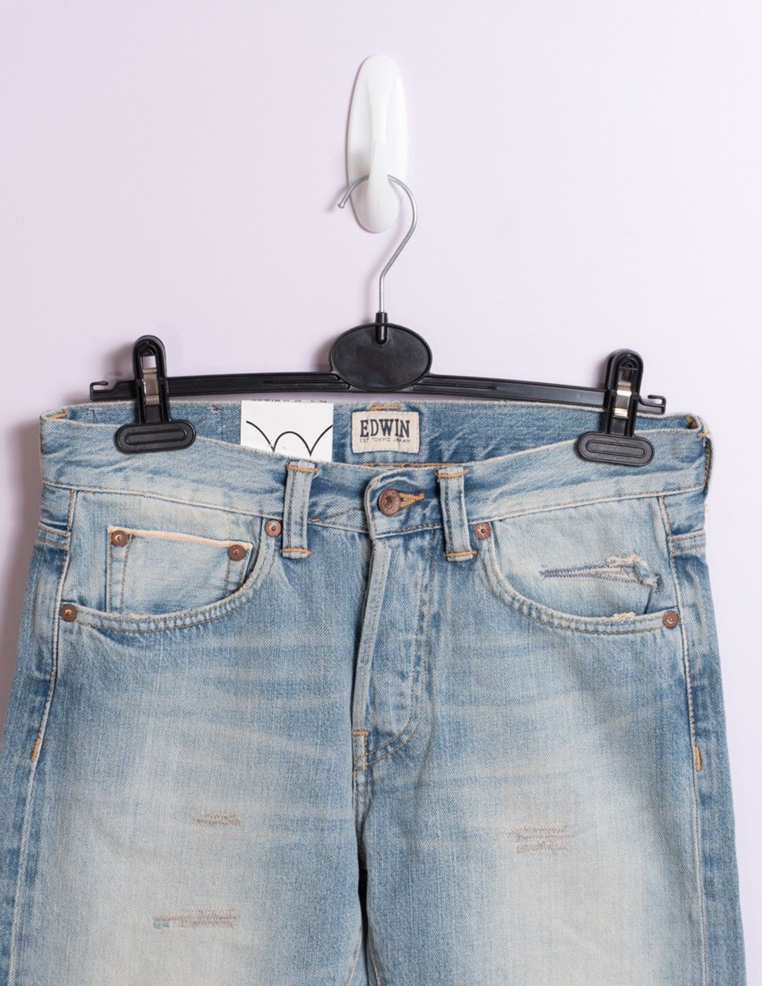 ED-80 Slim 63 Rainbow Selvage 12,8 oz Blue Jeans