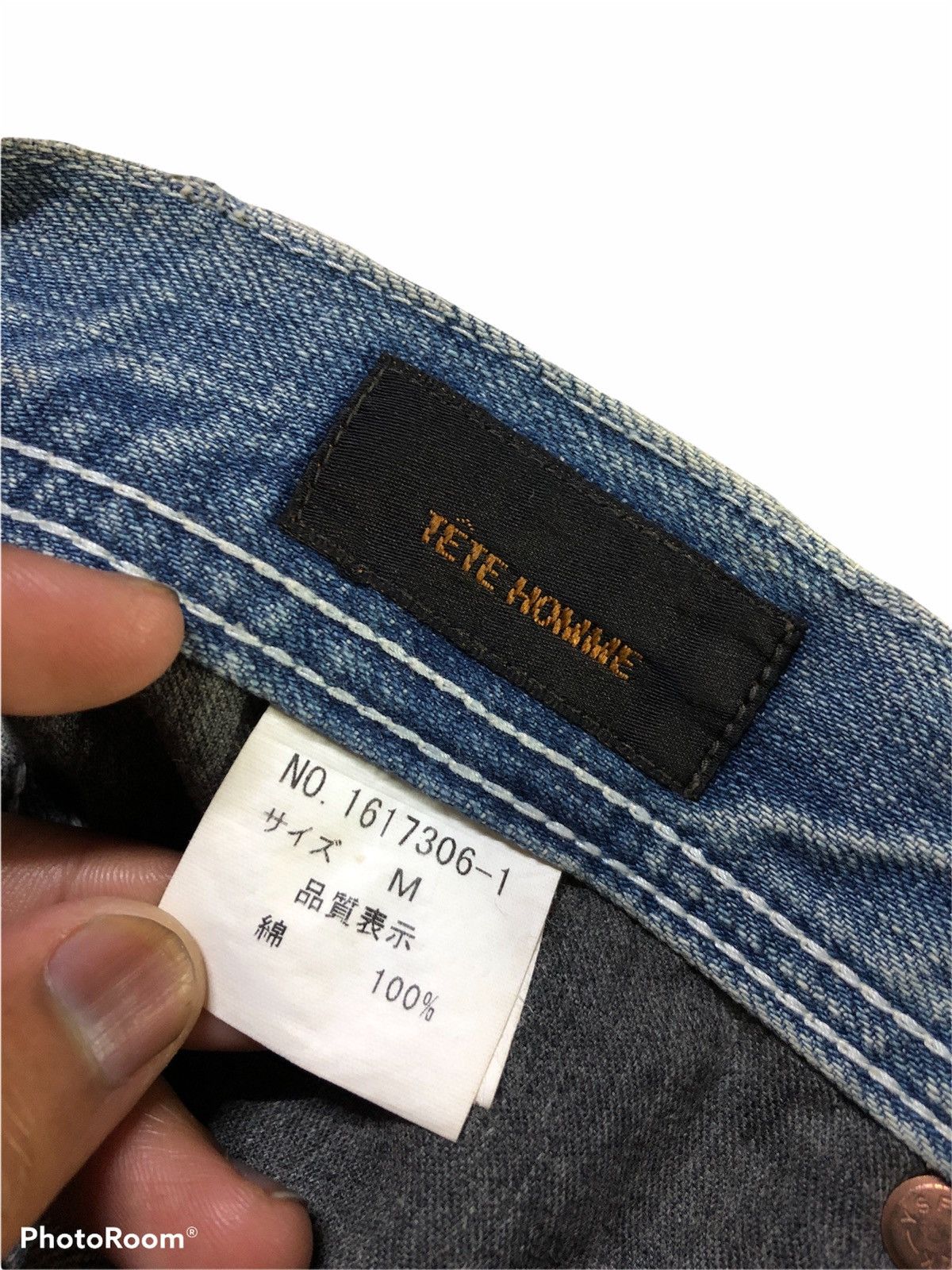 Issey Miyake × Tete Homme FLARED TETE HOMME DENIM Size US 30 / EU 46 - 9 Thumbnail