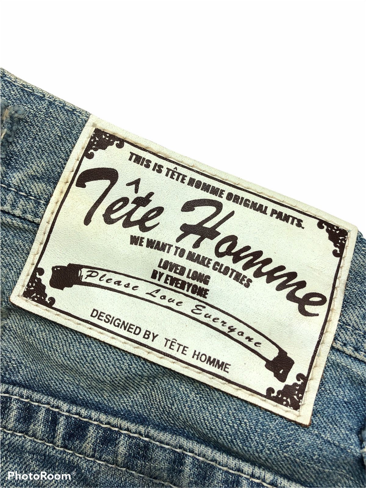 Issey Miyake × Tete Homme FLARED TETE HOMME DENIM Size US 30 / EU 46 - 8 Thumbnail