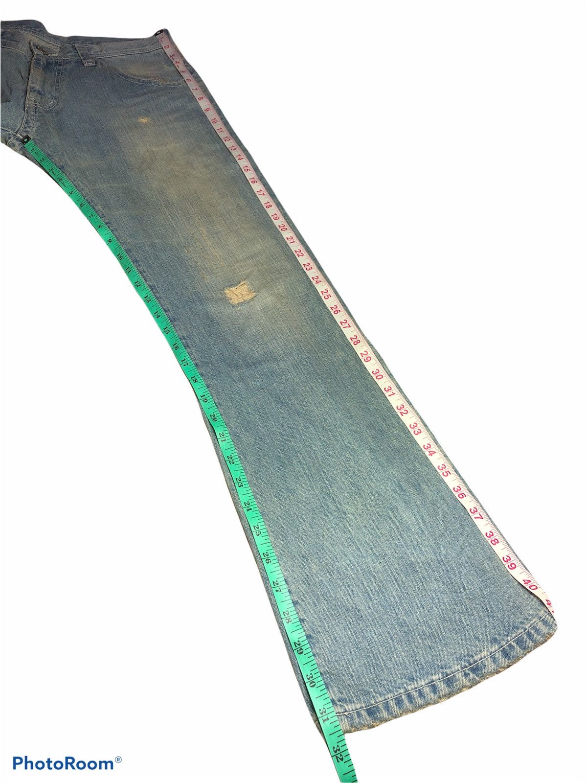 Issey Miyake × Tete Homme FLARED TETE HOMME DENIM Size US 30 / EU 46 - 7 Thumbnail