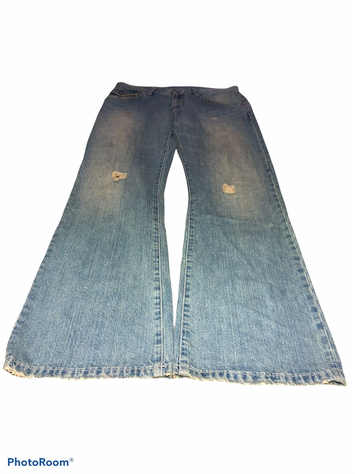 Issey Miyake × Tete Homme FLARED TETE HOMME DENIM Size US 30 / EU 46 - 2 Thumbnail
