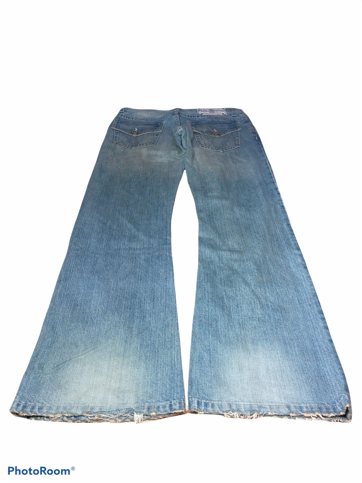 Issey Miyake × Tete Homme FLARED TETE HOMME DENIM Size US 30 / EU 46 - 4 Thumbnail