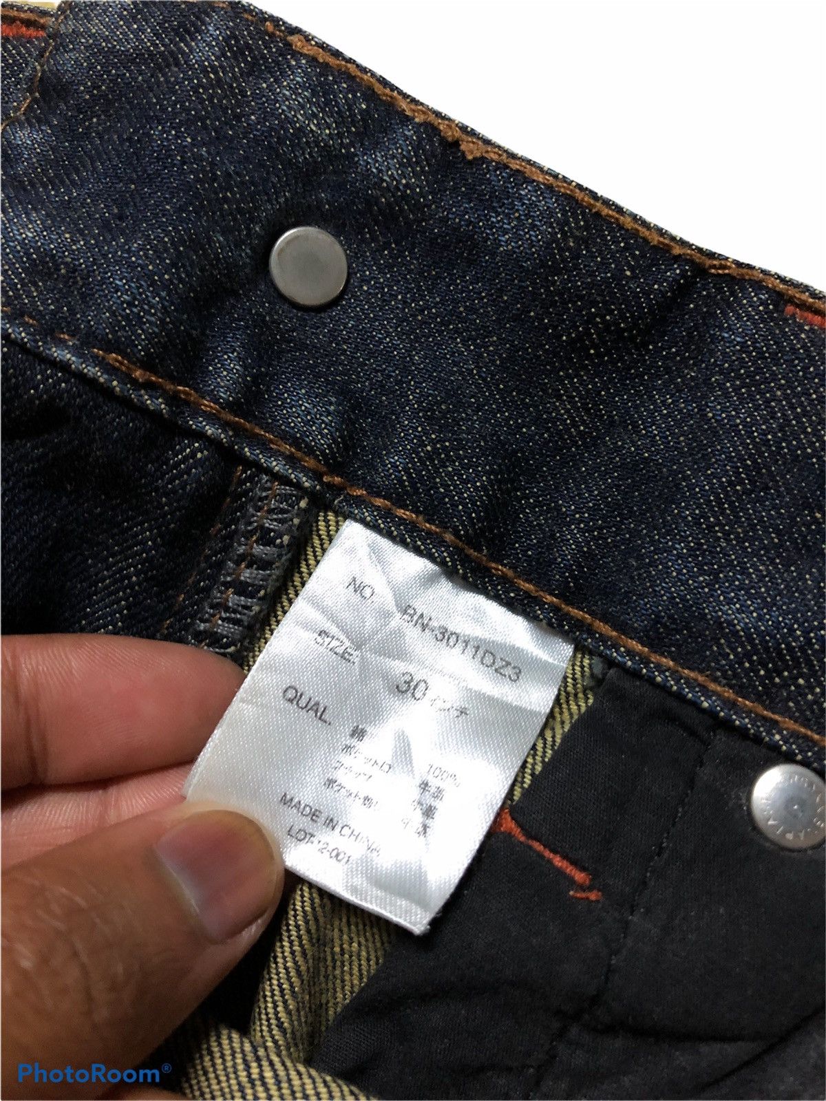 Japanese Brand BACK NUMBER RUSTY DISTRESSED DENIM Size US 30 / EU 46 - 7 Thumbnail