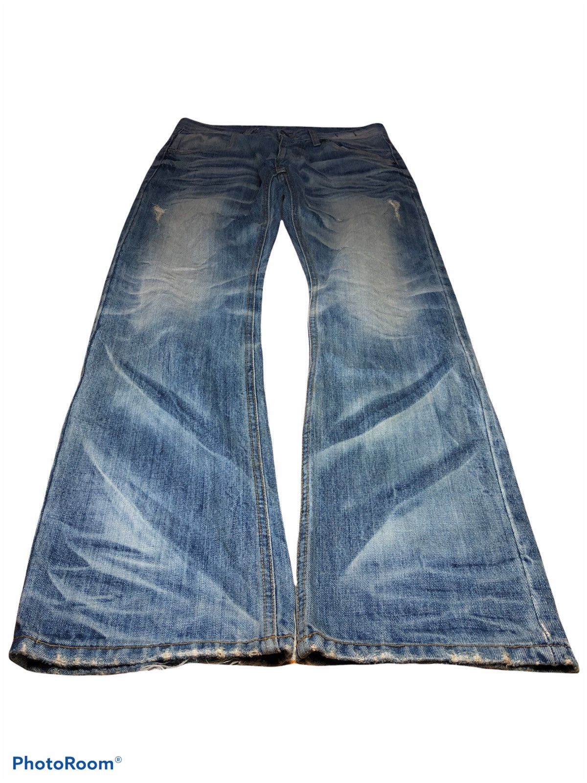 Other DPSR IMPROVES WASHED BLUE DENIM Size US 30 / EU 46 - 2 Thumbnail