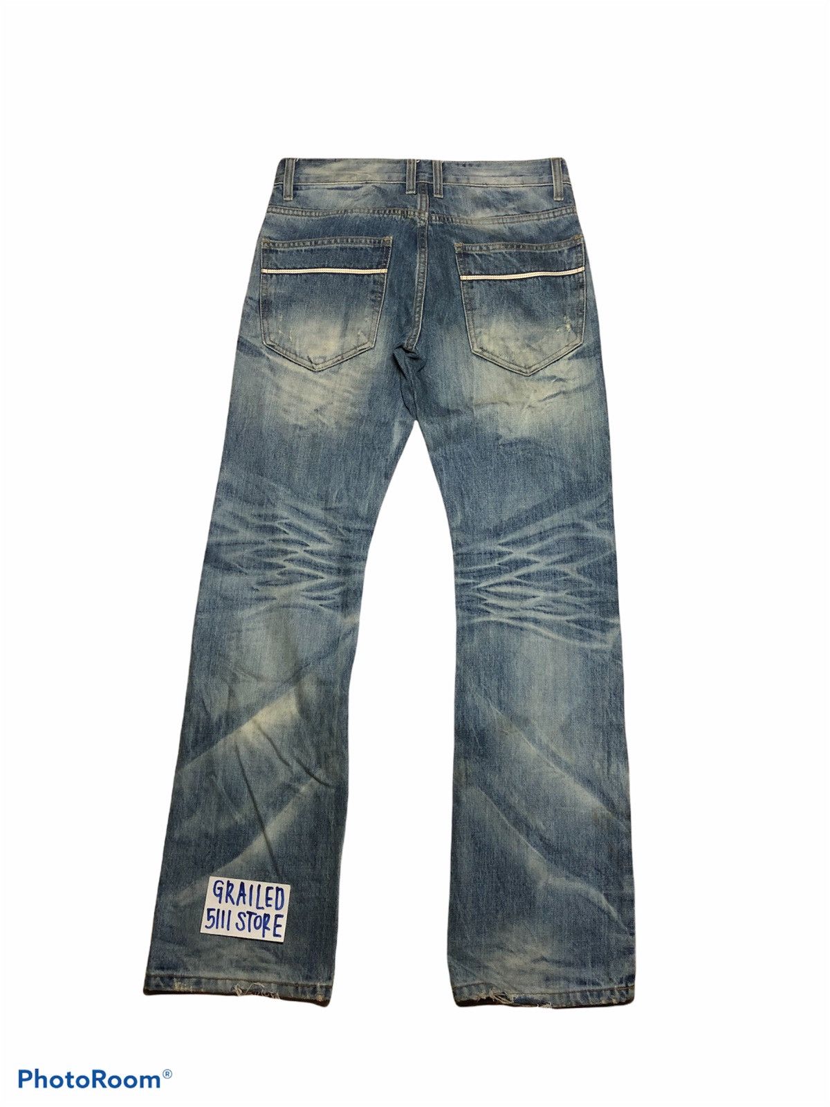 Other DPSR IMPROVES WASHED BLUE DENIM Size US 30 / EU 46 - 3 Thumbnail