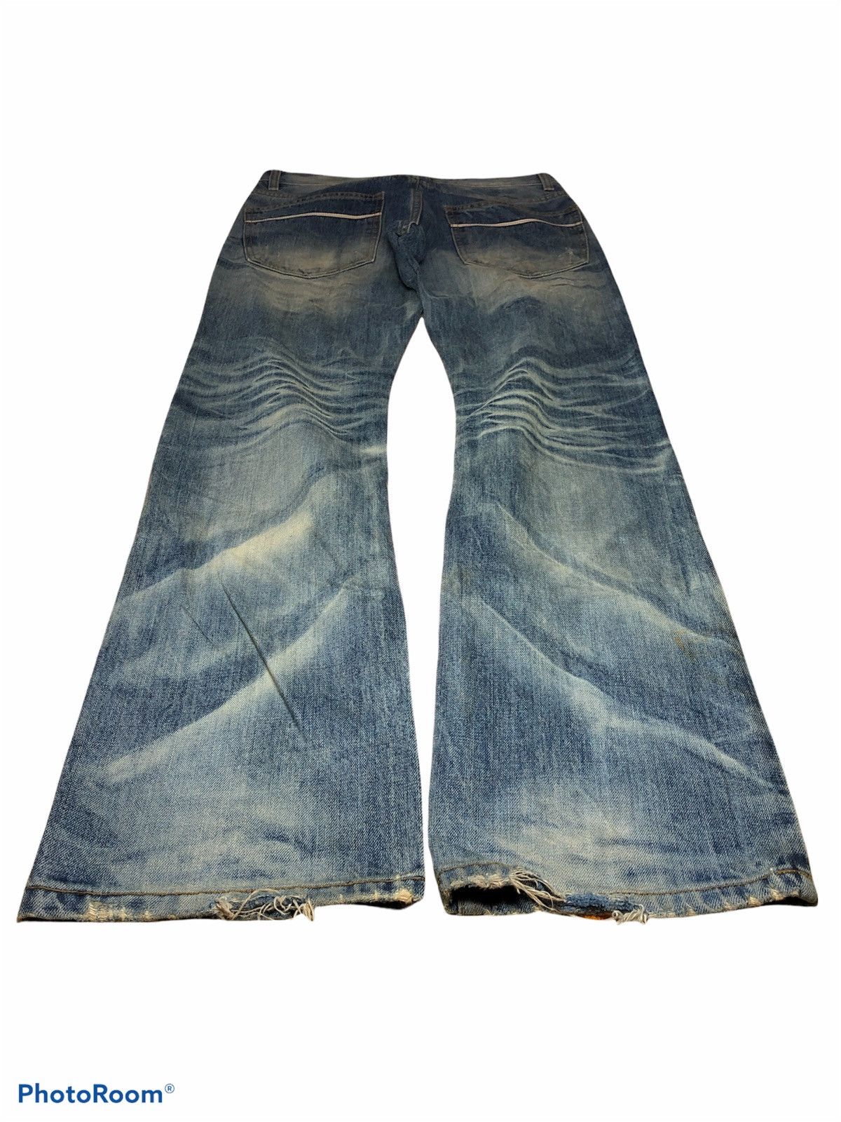 Other DPSR IMPROVES WASHED BLUE DENIM Size US 30 / EU 46 - 4 Thumbnail