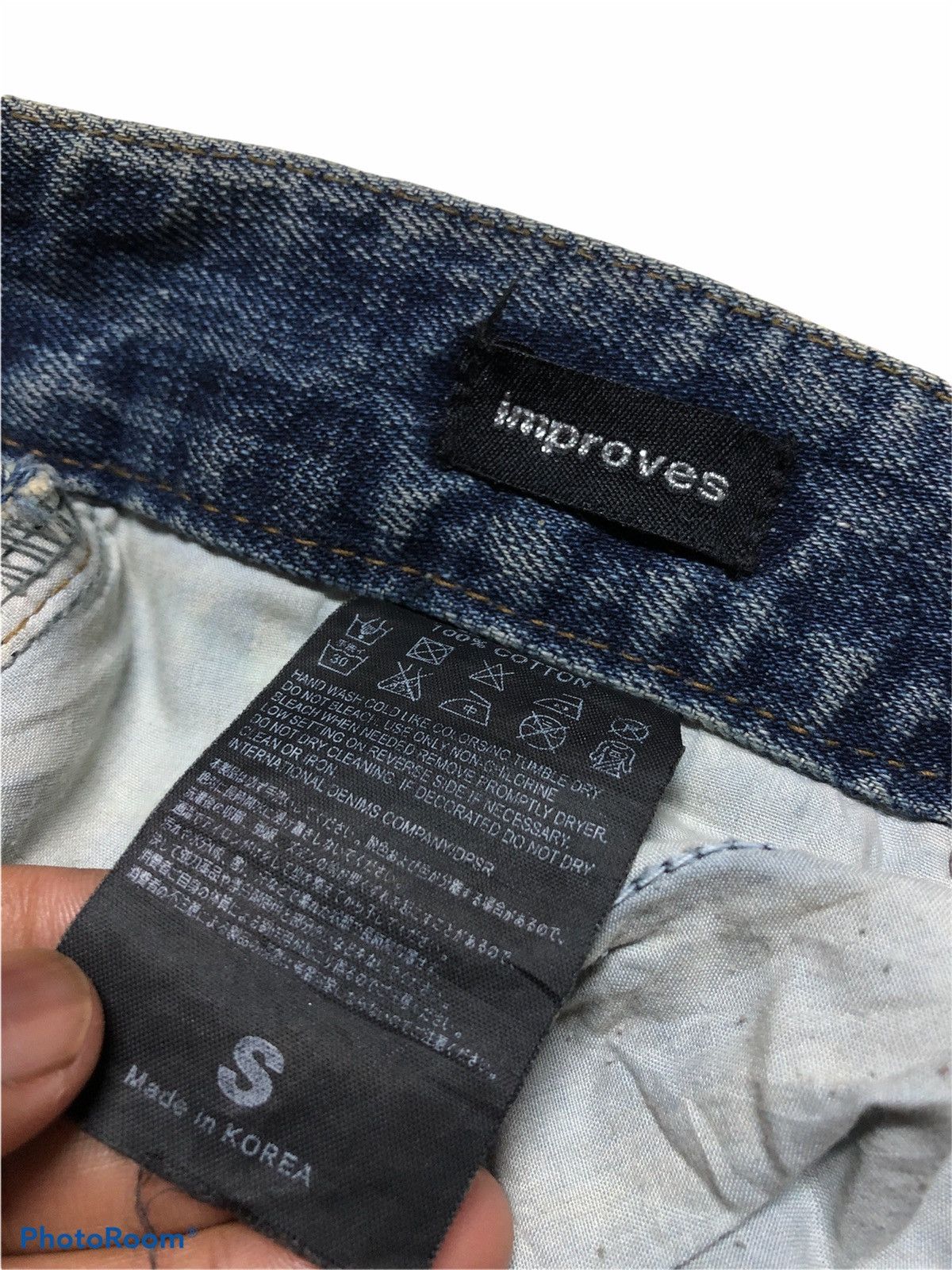 Other DPSR IMPROVES WASHED BLUE DENIM Size US 30 / EU 46 - 5 Thumbnail