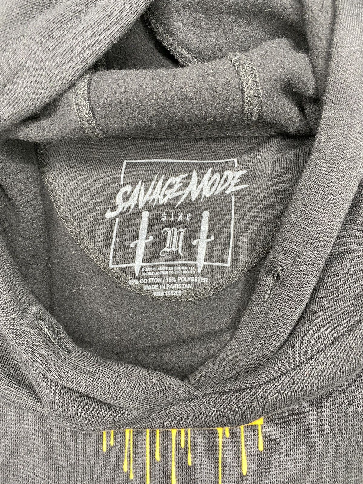 21 Savage × Rap Tees 21 Savage Album Merch Savage Mode 2 Graphic Hoodie Size US M / EU 48-50 / 2 - 5 Thumbnail