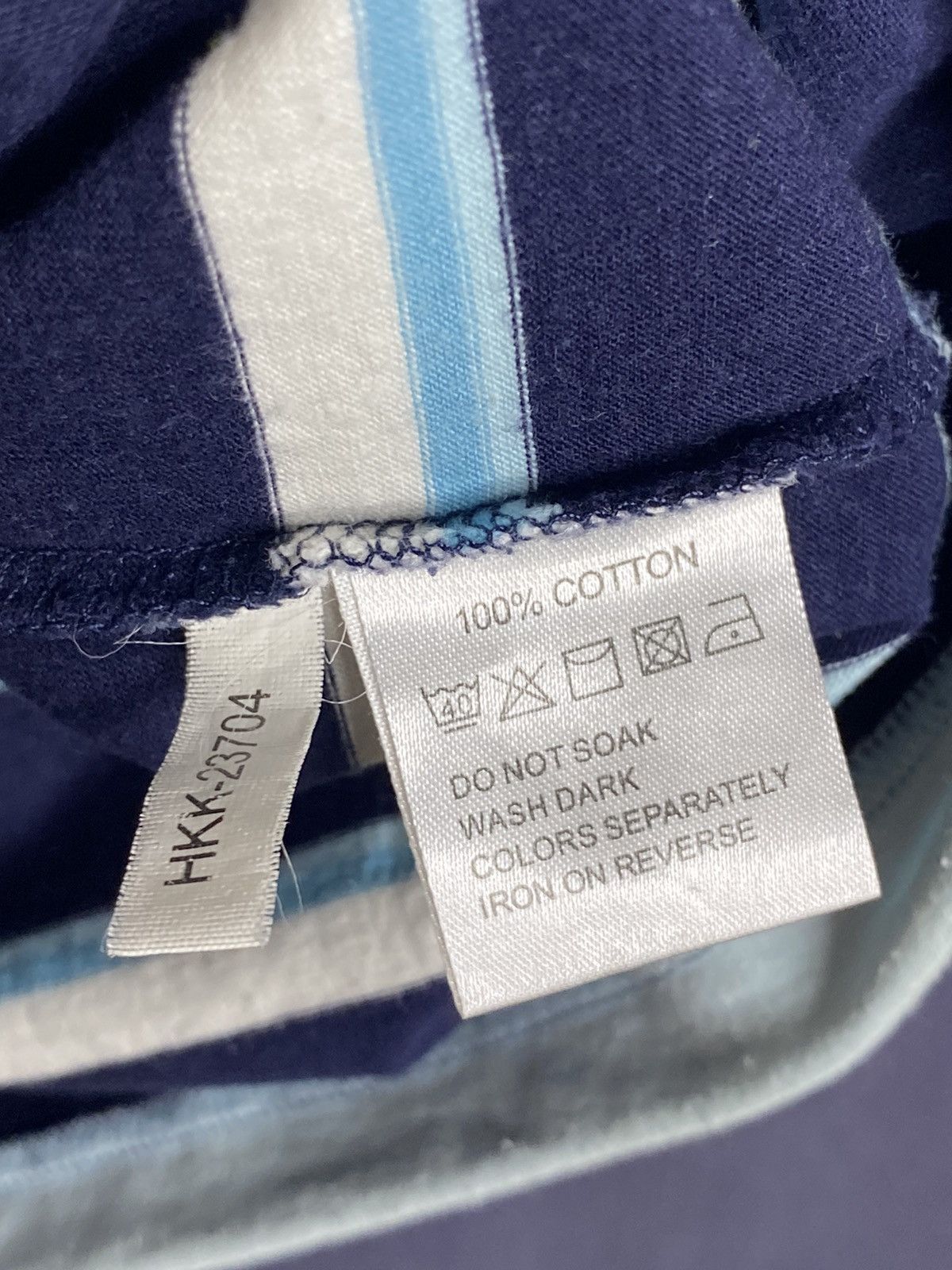 Vintage × Yves Saint Laurent Yves Saint Laurent vintage striped ysl t shirt Size US L / EU 52-54 / 3 - 2 Thumbnail