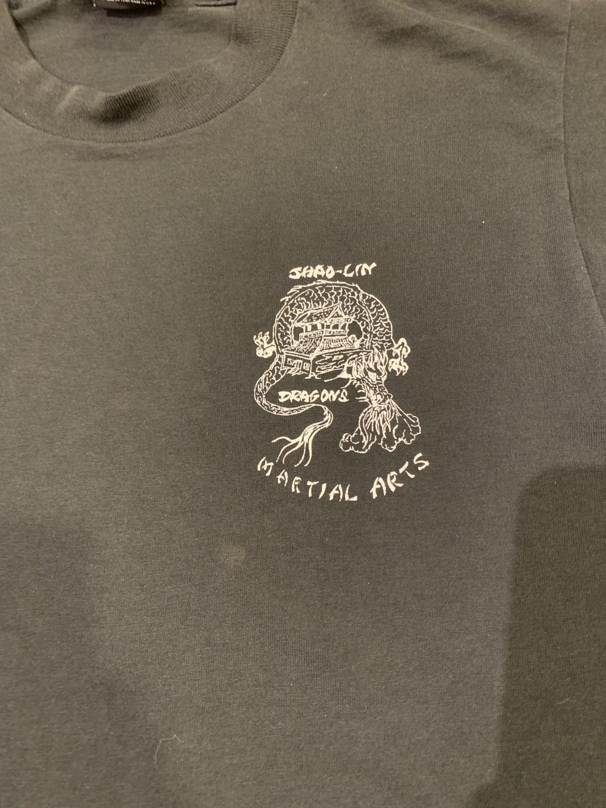 Fruit Of The Loom Vintage Shao Lin Dragons Martial Art Tee Size US M / EU 48-50 / 2 - 5 Thumbnail