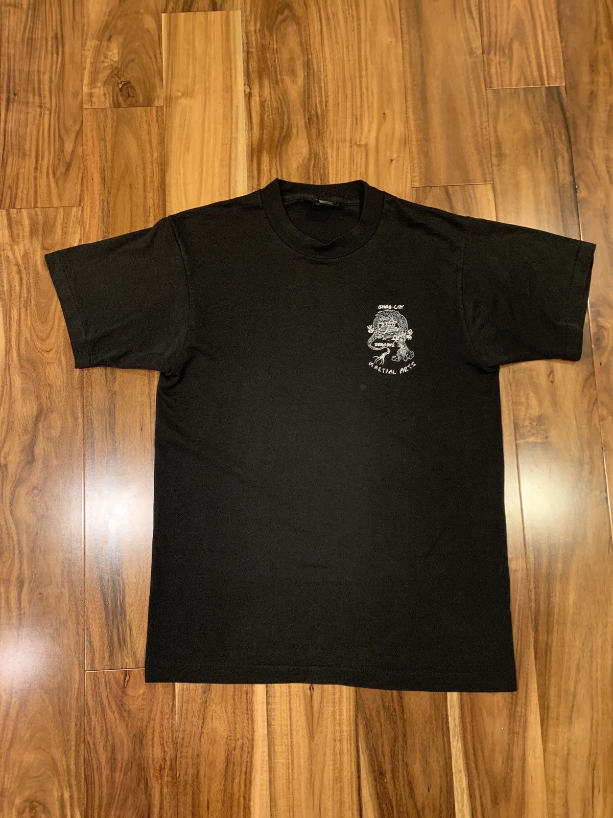 Fruit Of The Loom Vintage Shao Lin Dragons Martial Art Tee Size US M / EU 48-50 / 2 - 4 Thumbnail