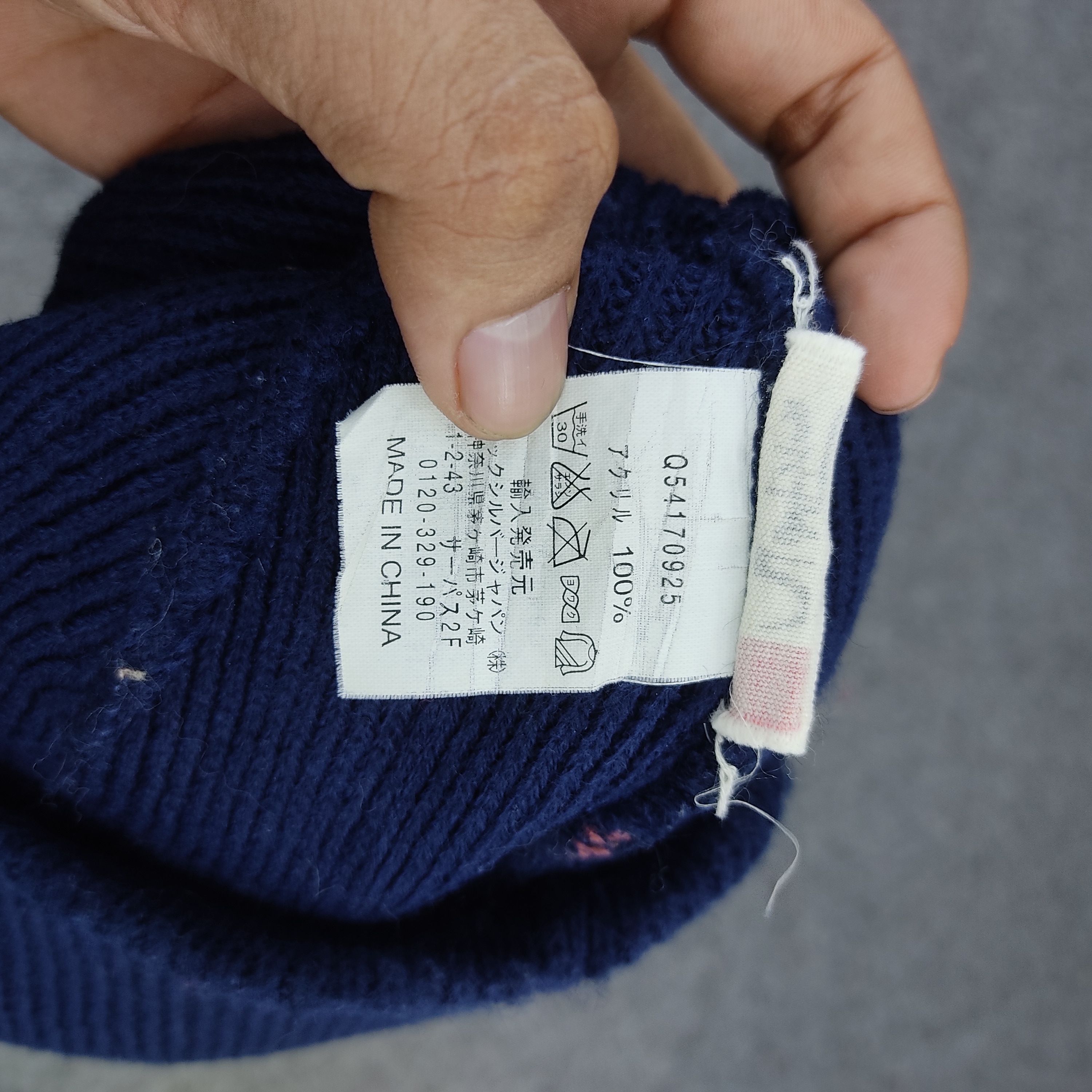 Quicksilver × Vintage Vintage Quiksilver Beanie Hat B687 Size ONE SIZE - 4 Thumbnail