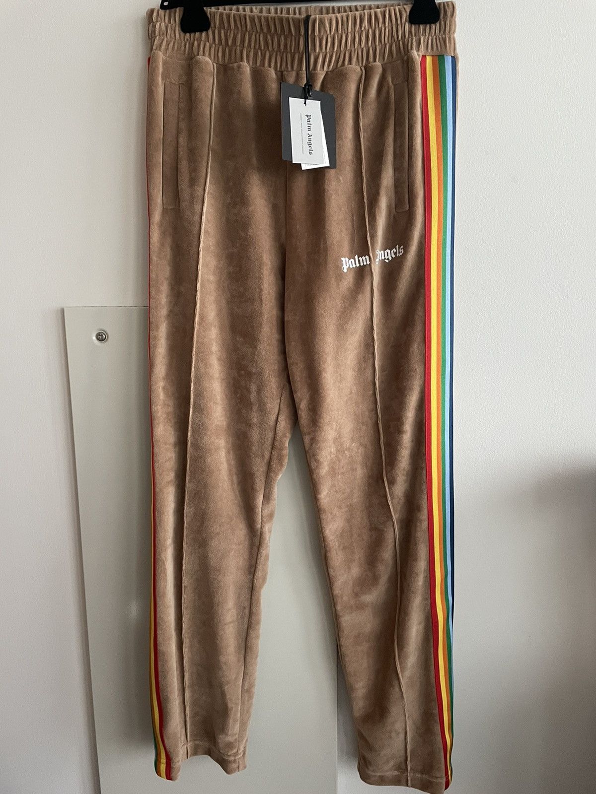 Palm Angels Super Runway Iconic Palm Angels Logo Jogging Sweatpant Size US 33 - 16 Thumbnail
