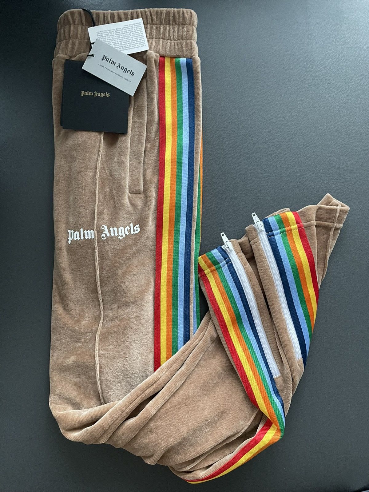 Palm Angels Baby Girls Logo Joggers in Pink