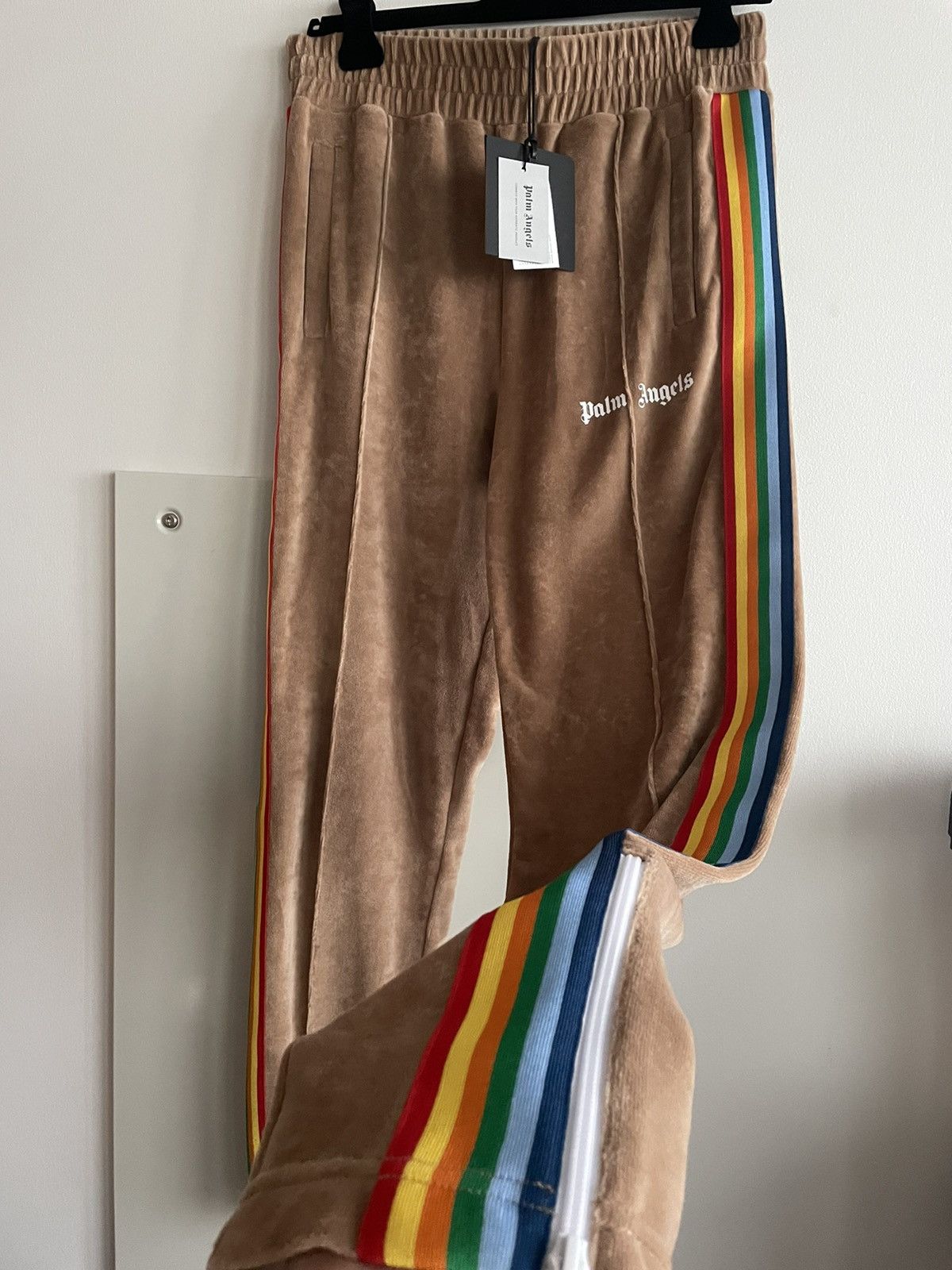 Palm Angels Super Runway Iconic Palm Angels Logo Jogging Sweatpant Size US 33 - 7 Thumbnail