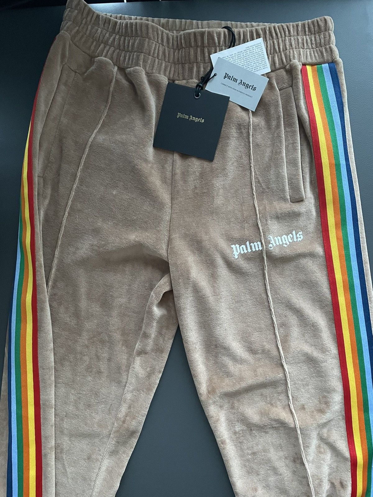 Palm Angels Super Runway Iconic Palm Angels Logo Jogging Sweatpant Size US 33 - 22 Thumbnail