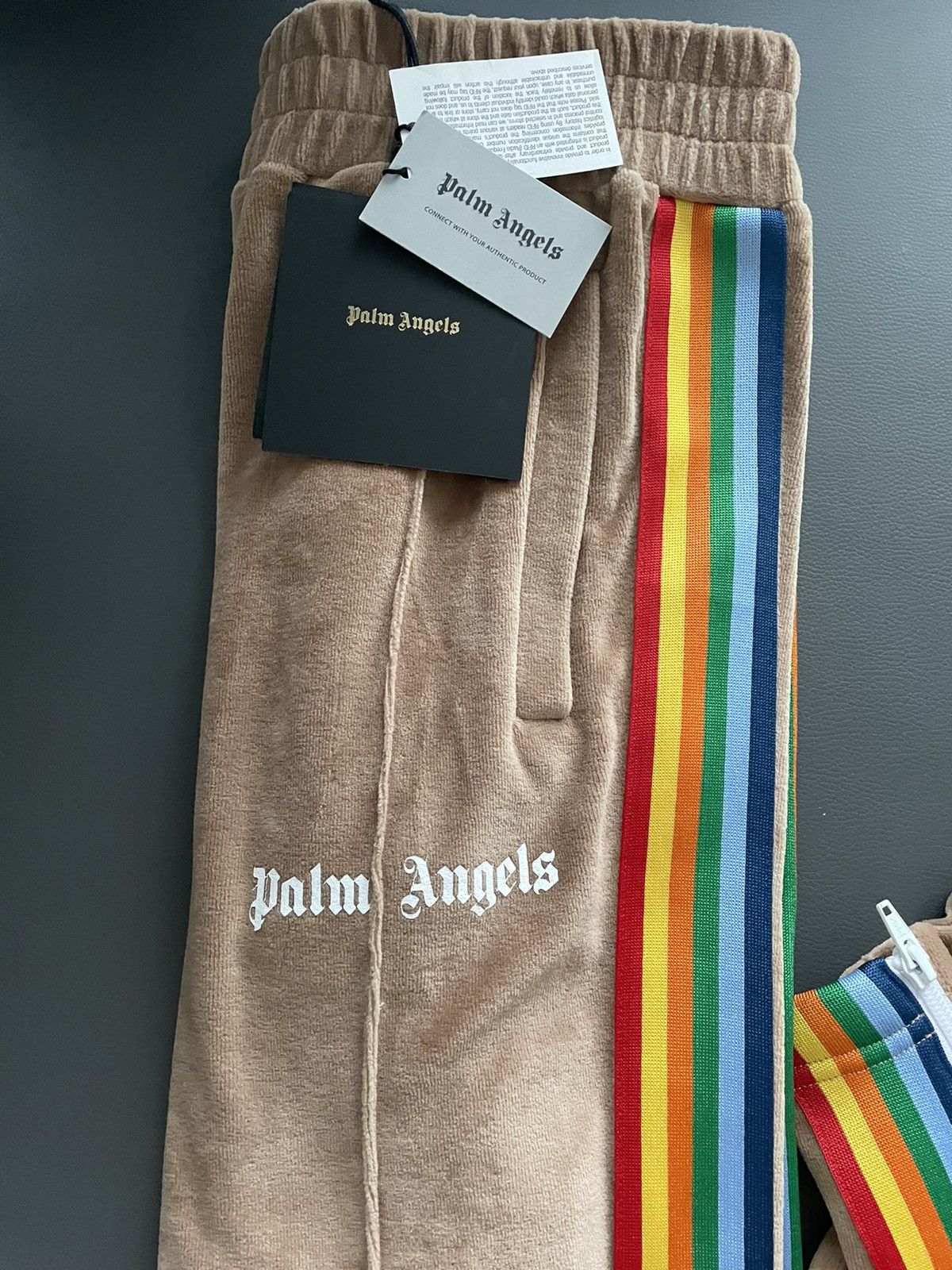 Palm Angels Super Runway Iconic Palm Angels Logo Jogging Sweatpant Size US 33 - 6 Thumbnail