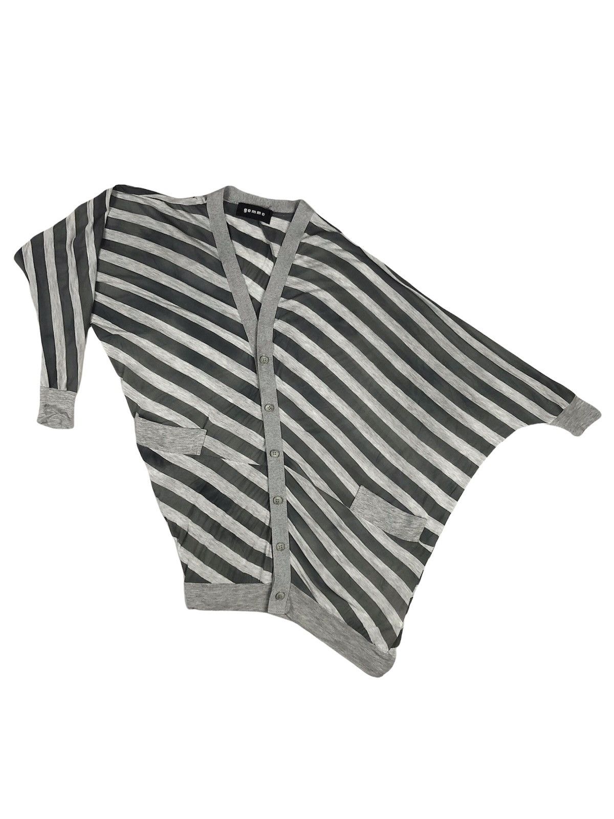 gomme Gomme Homme 🇯🇵 Asymmetrical Cardigan Size US M / EU 48-50 / 2 - 7 Thumbnail