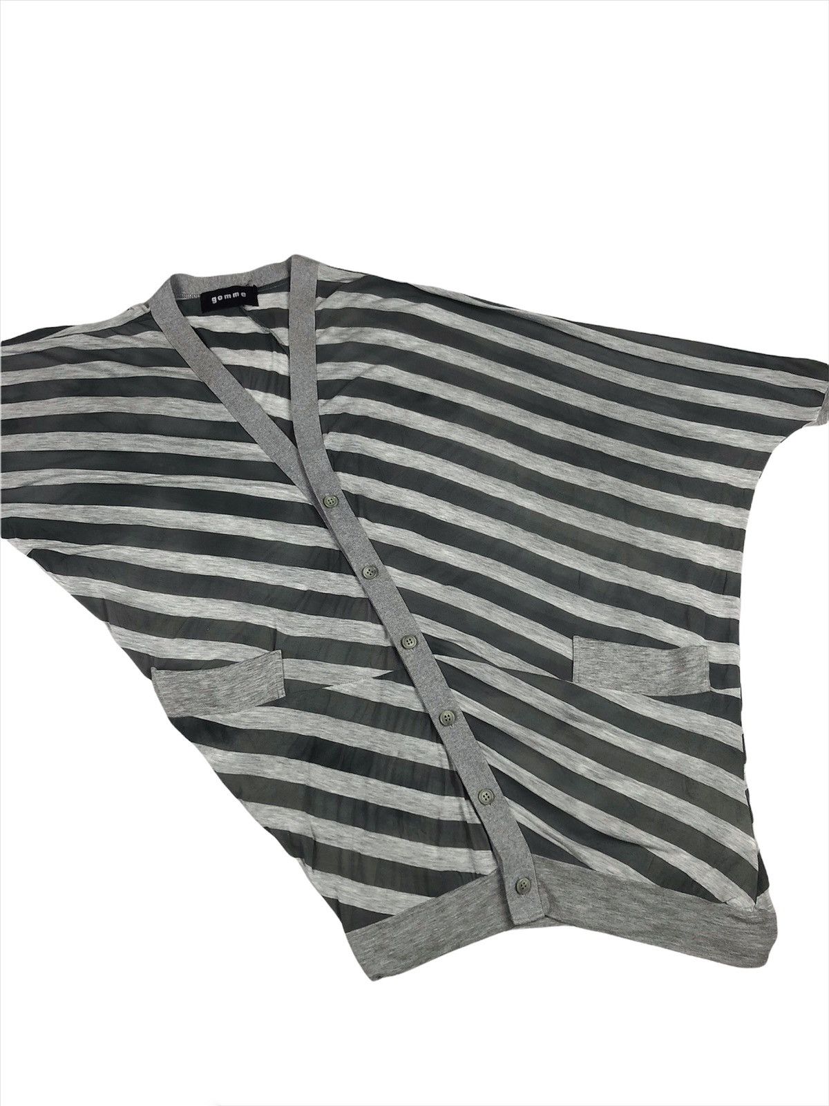 gomme Gomme Homme 🇯🇵 Asymmetrical Cardigan Size US M / EU 48-50 / 2 - 6 Thumbnail