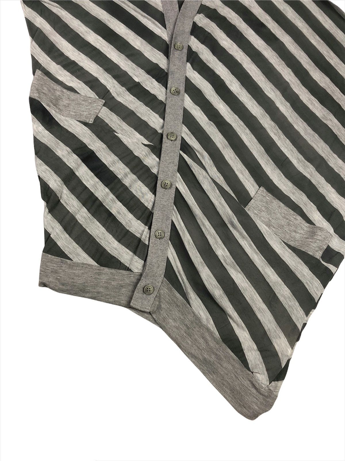 gomme Gomme Homme 🇯🇵 Asymmetrical Cardigan Size US M / EU 48-50 / 2 - 2 Thumbnail