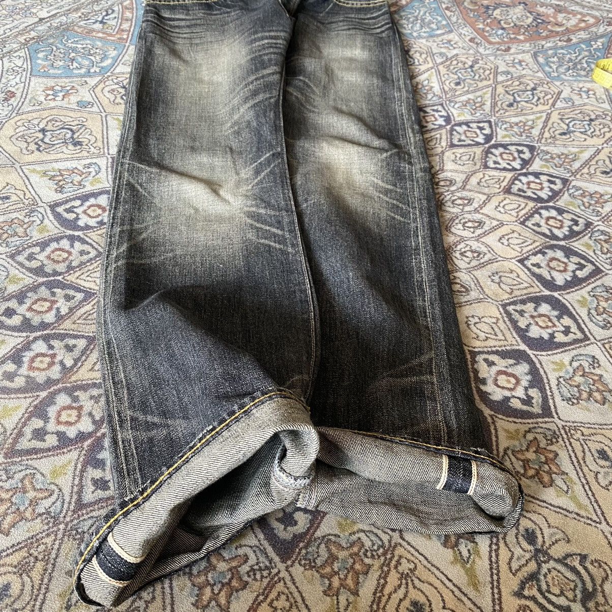 Man Of Moods MAN OF MOODS Denim Selvedge Jeans Made in Japan Size US 31 - 17 Thumbnail