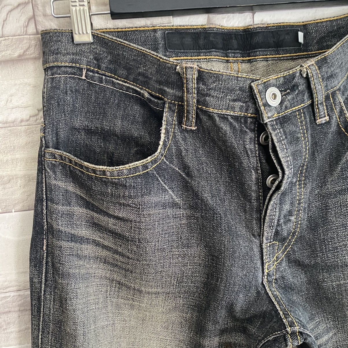 Man Of Moods MAN OF MOODS Denim Selvedge Jeans Made in Japan Size US 31 - 6 Thumbnail