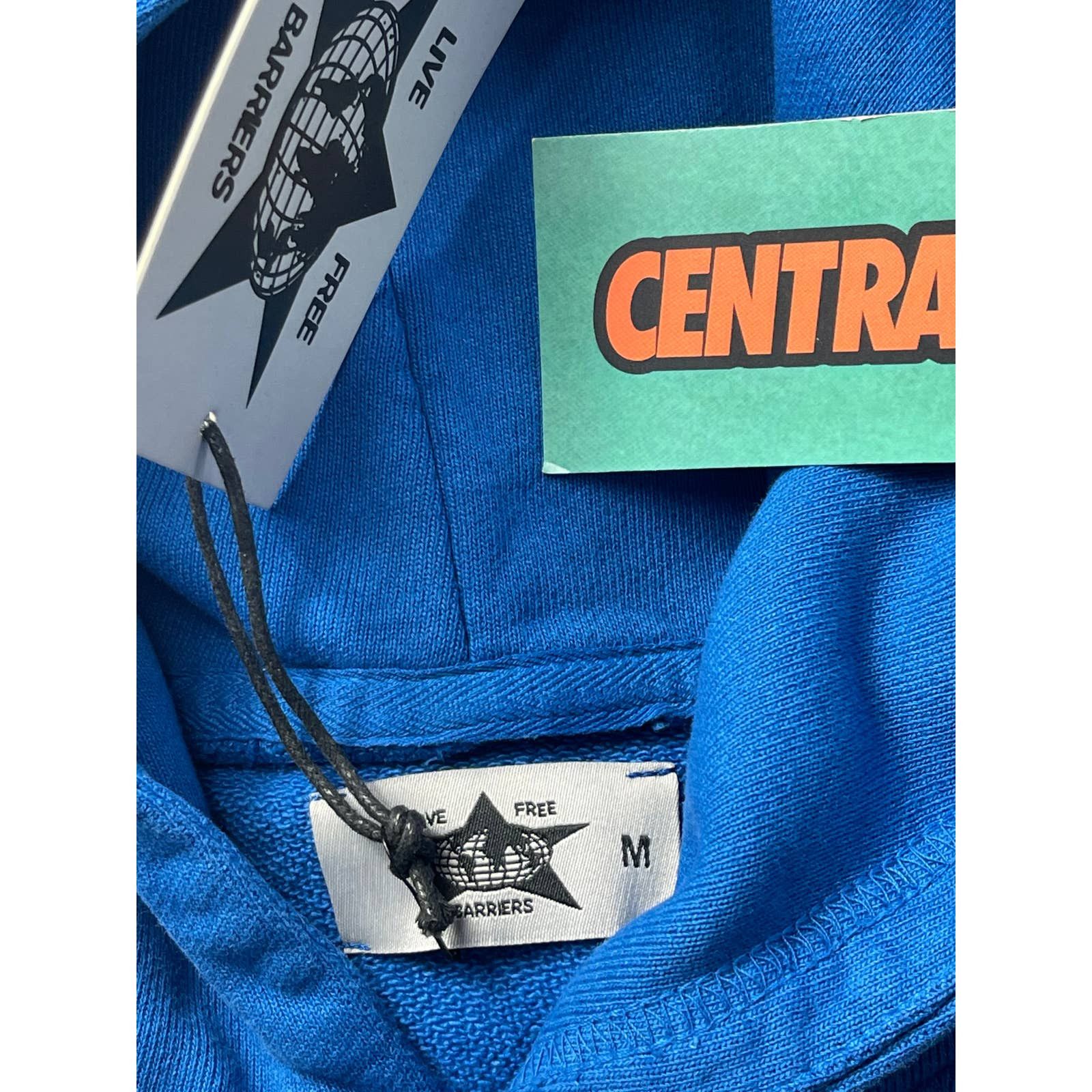 Barriers Barriers Angela Davis Royal Blue Hoodie Pullover authentic Size US M / EU 48-50 / 2 - 8 Thumbnail