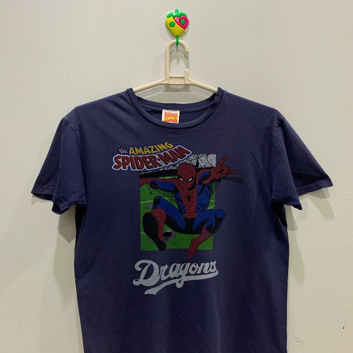 Japanese Brand × Marvel Comics × Vintage MARVEL COMICS SPIDERMAN Tee Fits Size M Size US M / EU 48-50 / 2 - 2 Thumbnail