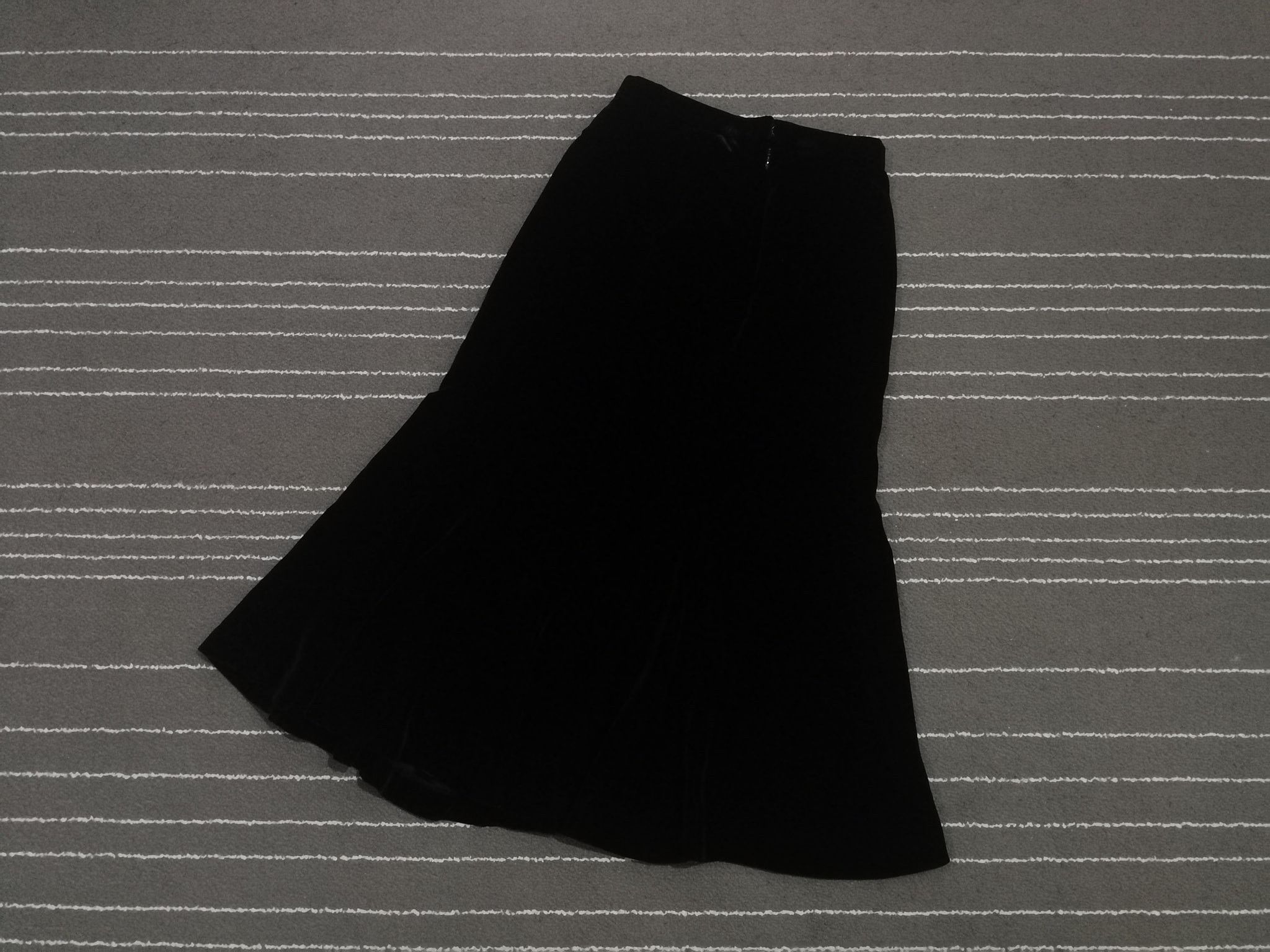 HANAE MORI NEW YORK X LUXURY X DESIGNER velvet SKIRT