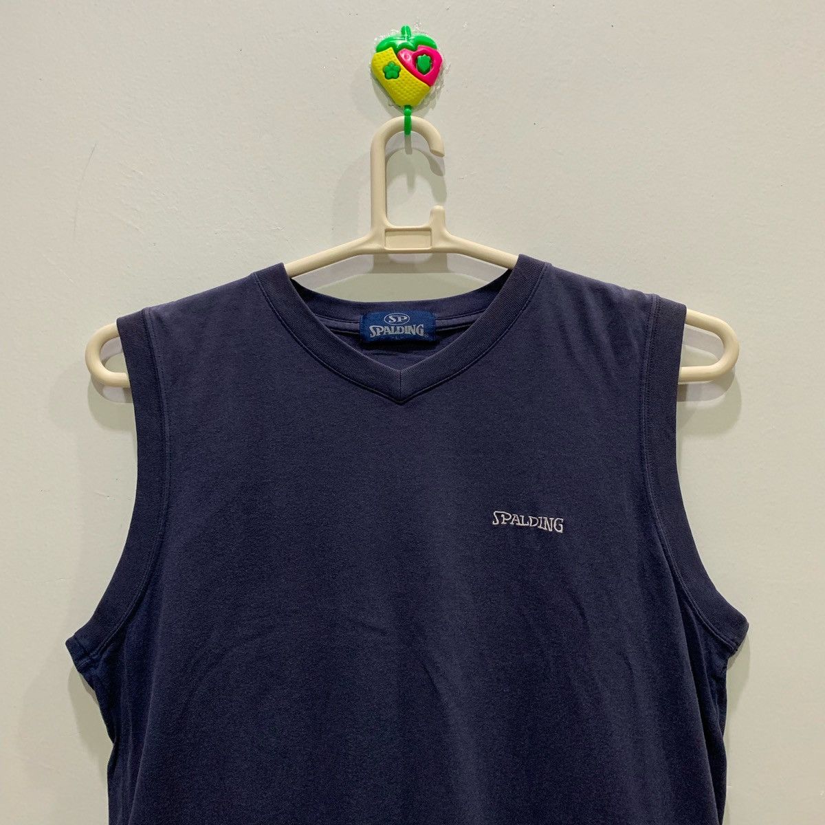 Japanese Brand × Spalding × Vintage SPALDING Sleeveless Size L Fits M Size US M / EU 48-50 / 2 - 2 Thumbnail