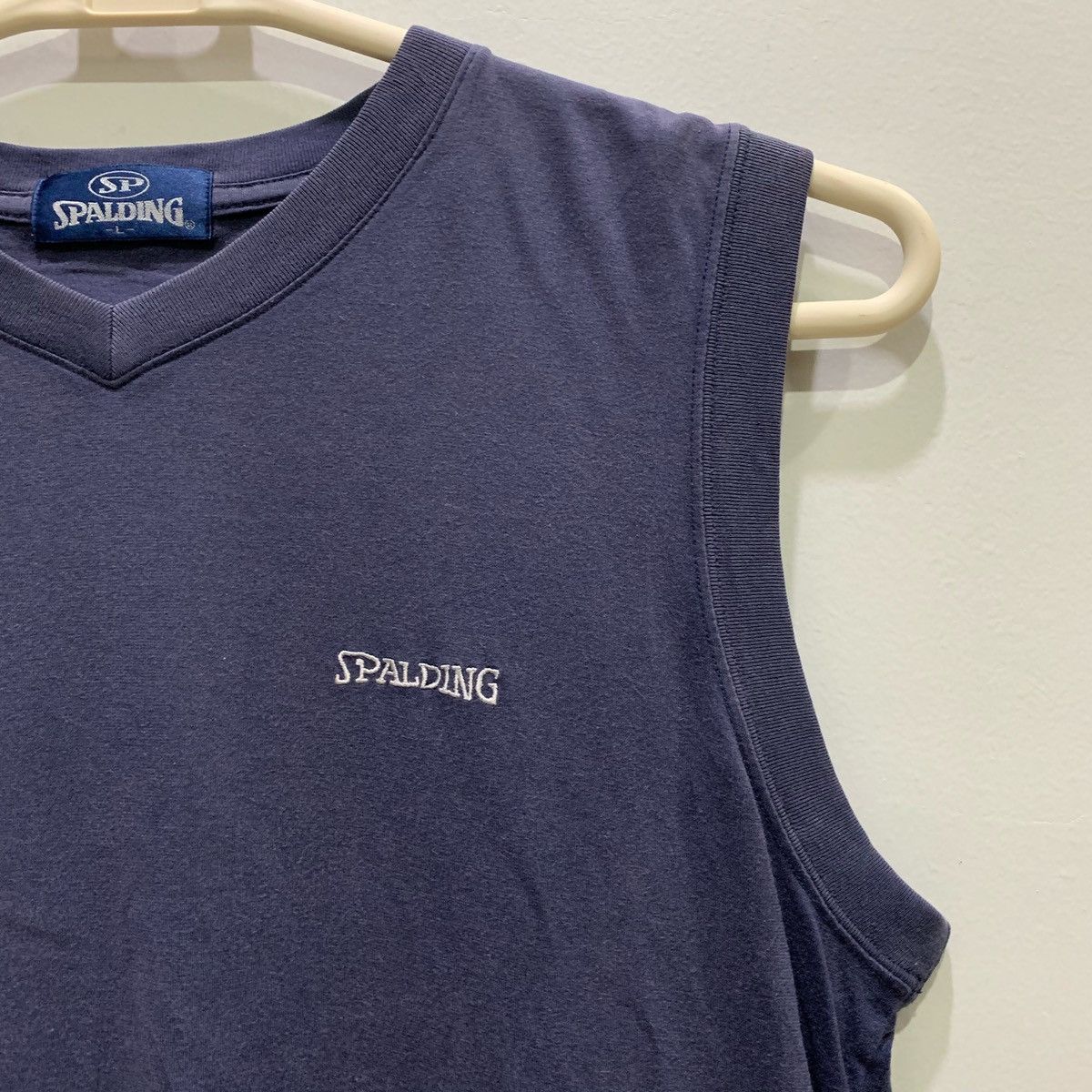 Japanese Brand × Spalding × Vintage SPALDING Sleeveless Size L Fits M Size US M / EU 48-50 / 2 - 3 Thumbnail
