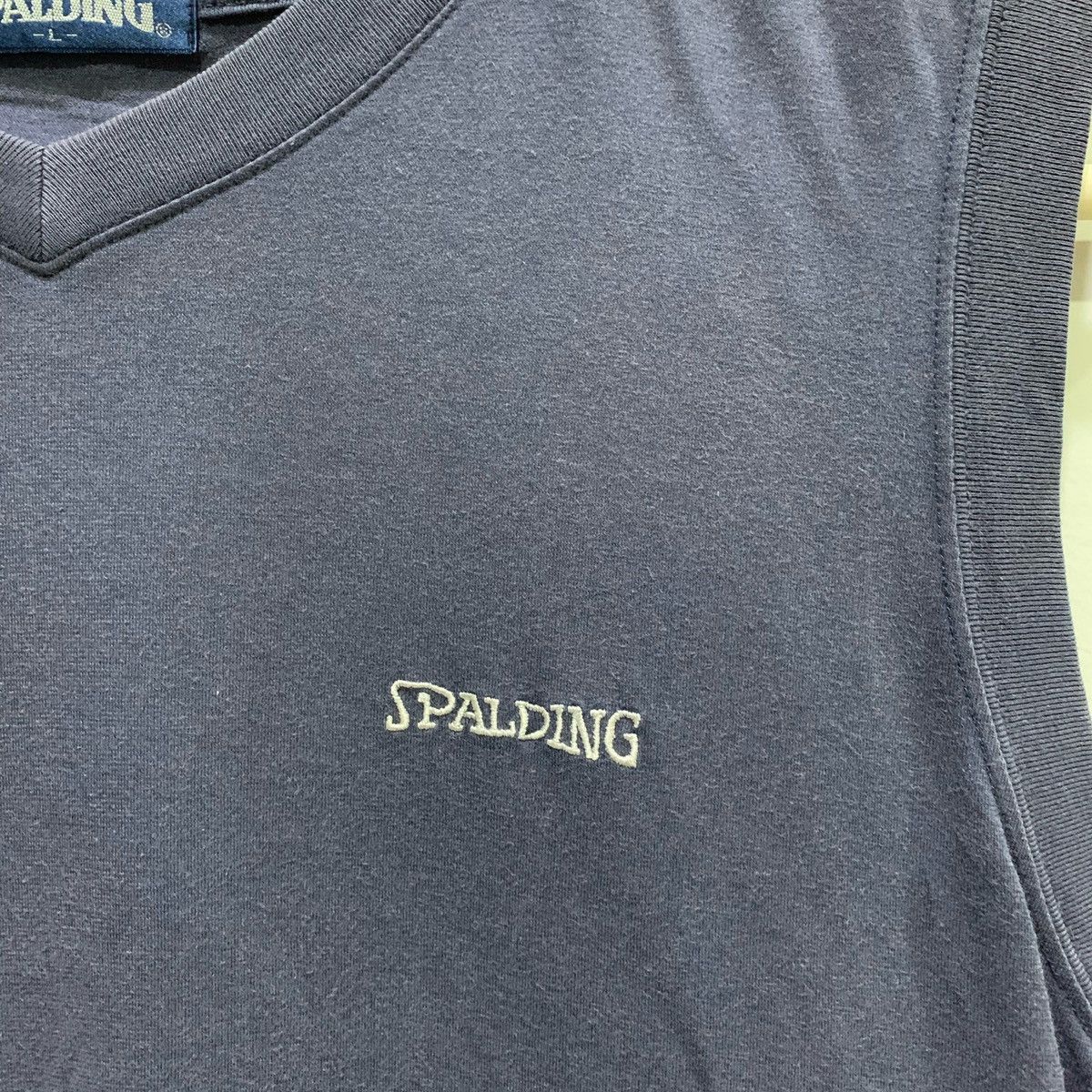 Japanese Brand × Spalding × Vintage SPALDING Sleeveless Size L Fits M Size US M / EU 48-50 / 2 - 4 Thumbnail