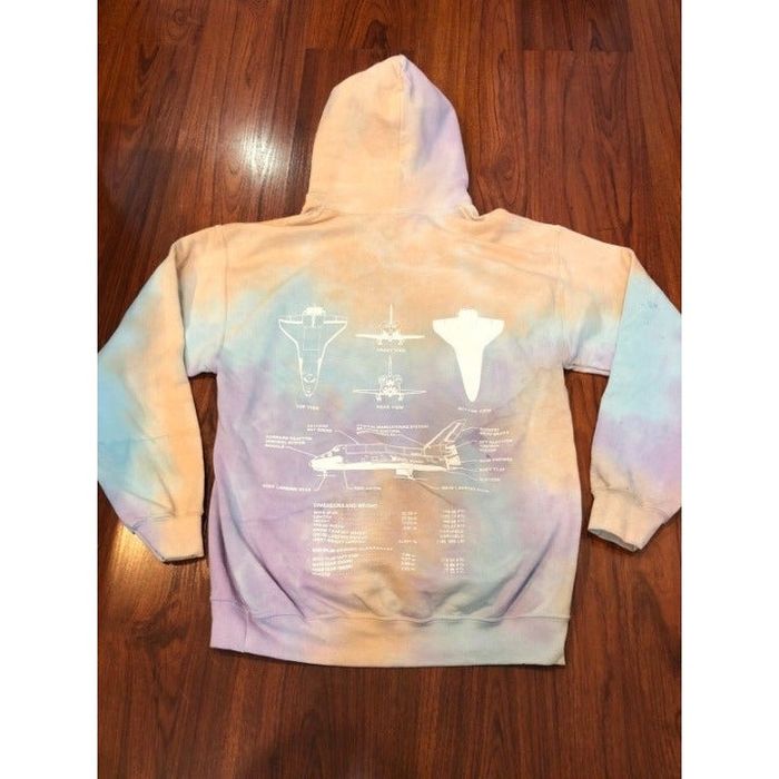 Nasa tie dye hoodie best sale urban outfitters