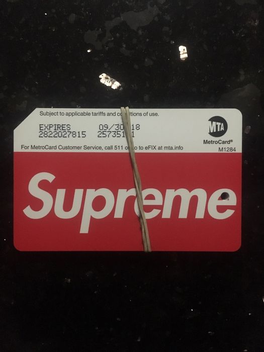 Supreme Supreme Metrocard | Grailed