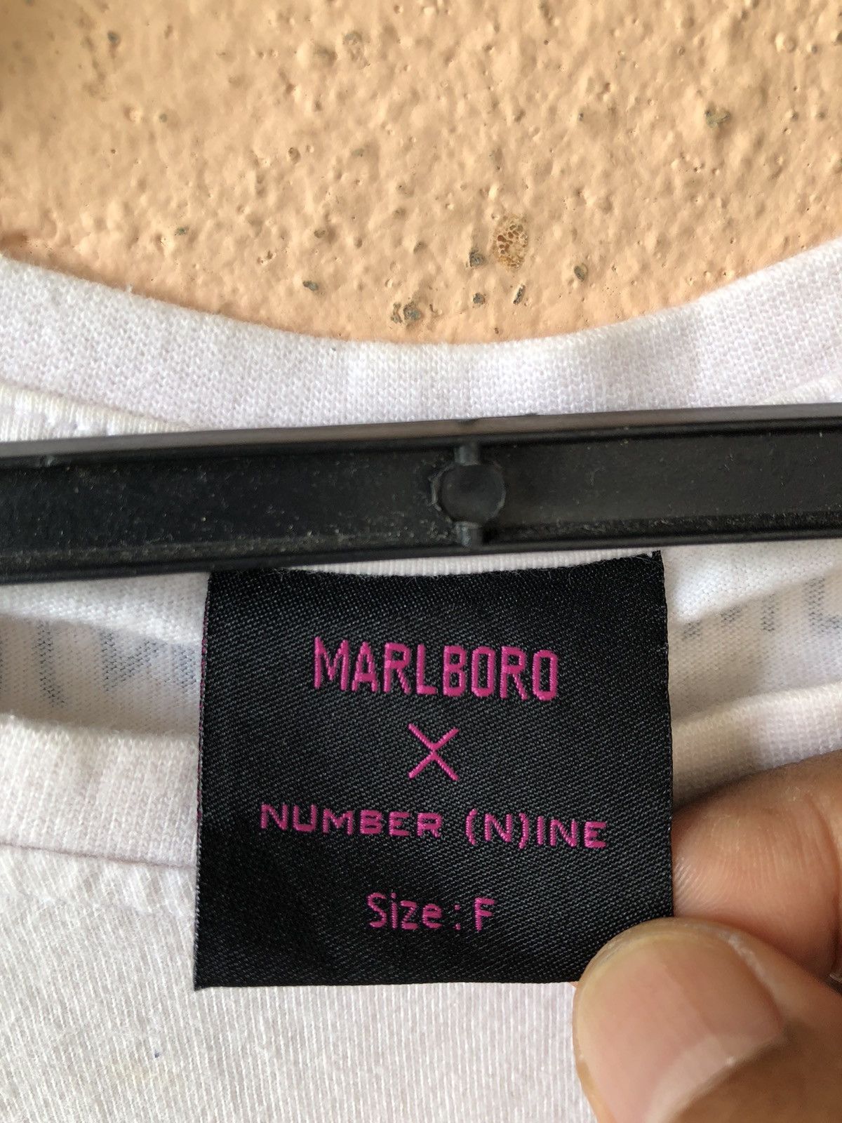 Japanese Brand Marlboro x Number Nine used Tee Size US L / EU 52-54 / 3 - 4 Thumbnail