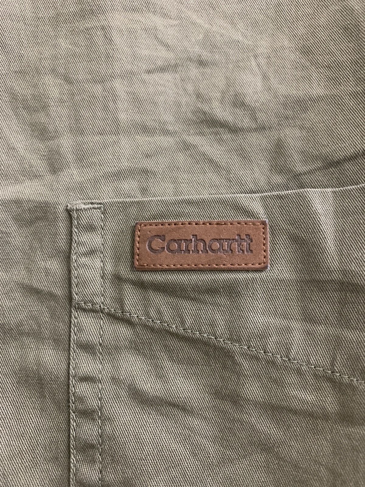 Carhartt × Japanese Brand × Vintage BUTTON DOWN CARHARTT LONG SLEEVE SZ L Size US L / EU 52-54 / 3 - 2 Thumbnail