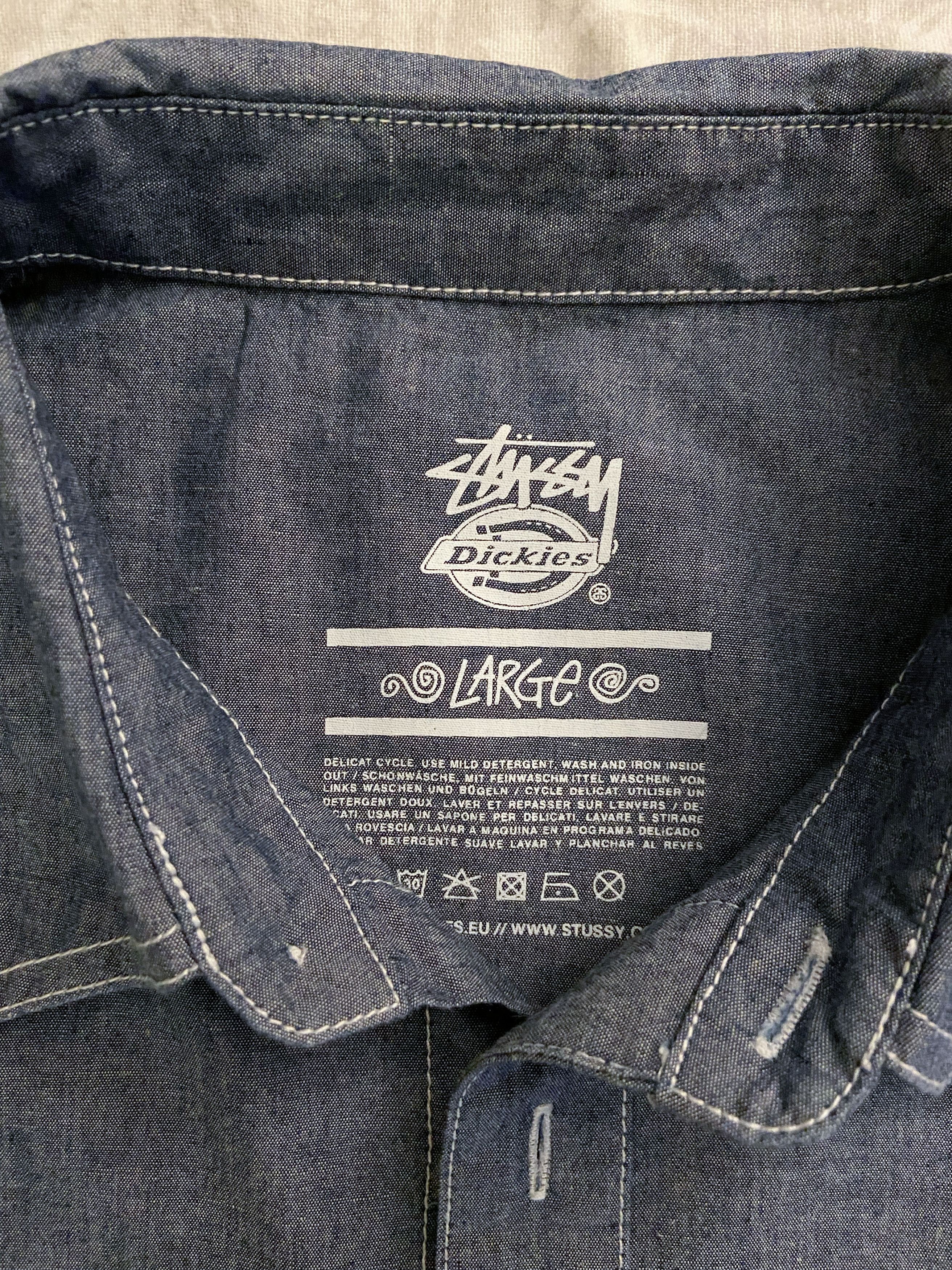Dickies × Stussy Stussy x Dickies Button Up Shirt Size US L / EU 52-54 / 3 - 3 Thumbnail