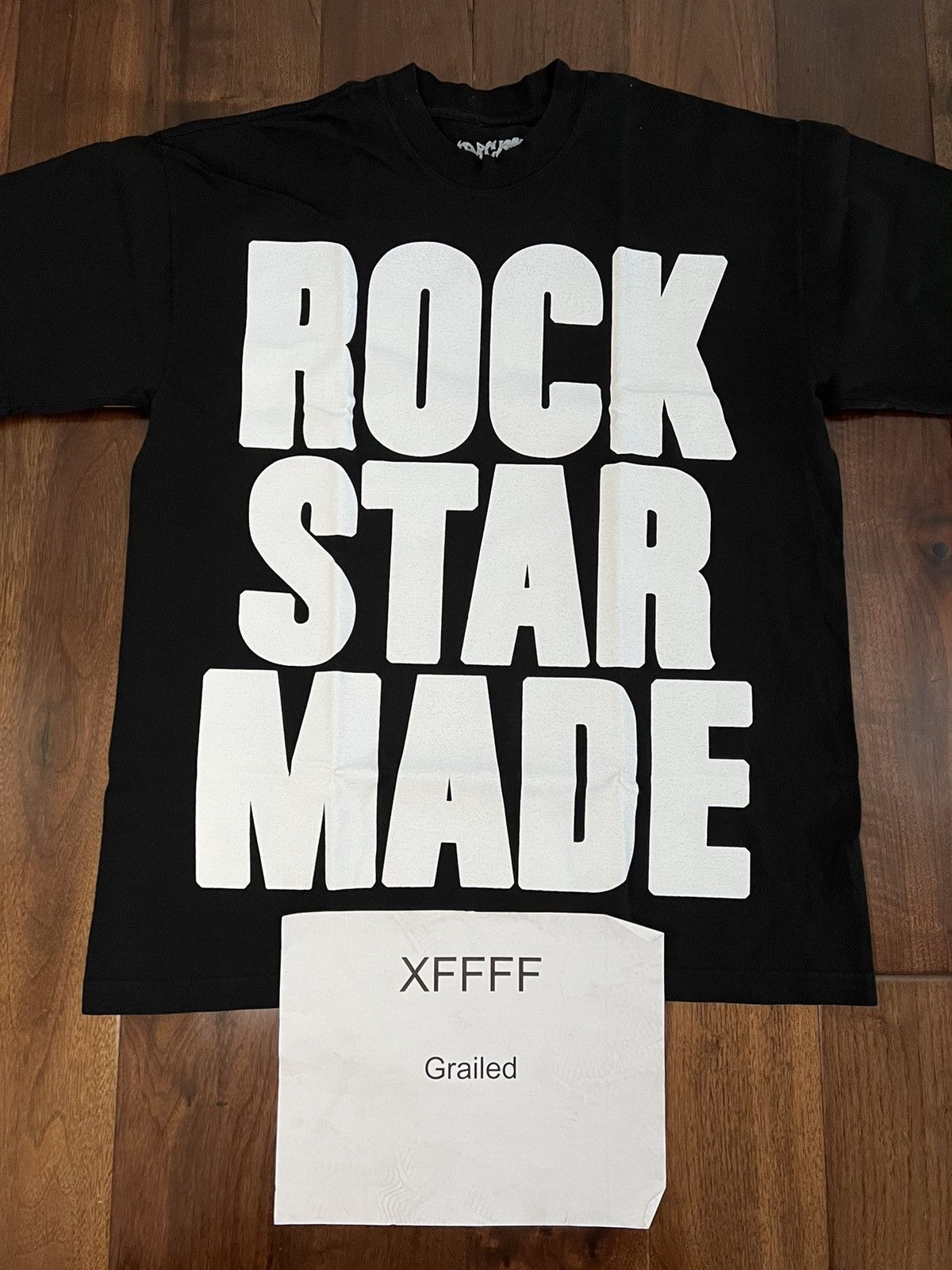 New Playboi Carti Rock Star Made King Vamp / Narcissist Tour T-shirt Small  RARE!