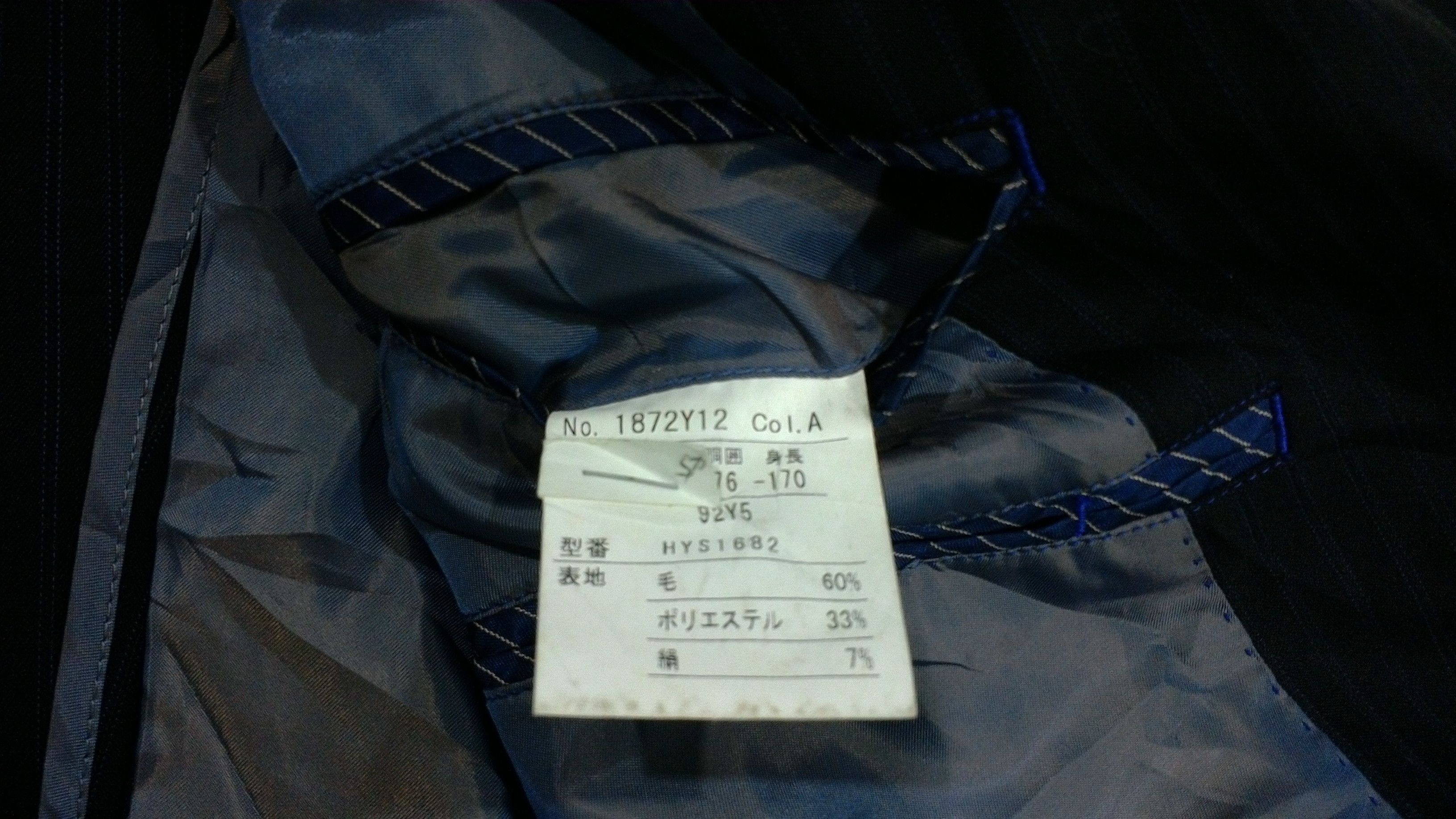 Yohji Yamamoto Yohji Yamamoto Y'saccs Sacsny Blazer Jacket Size US M / EU 48-50 / 2 - 8 Thumbnail